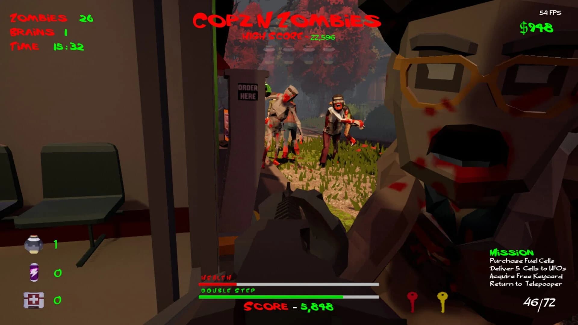 Copz N Zombies screenshot 1