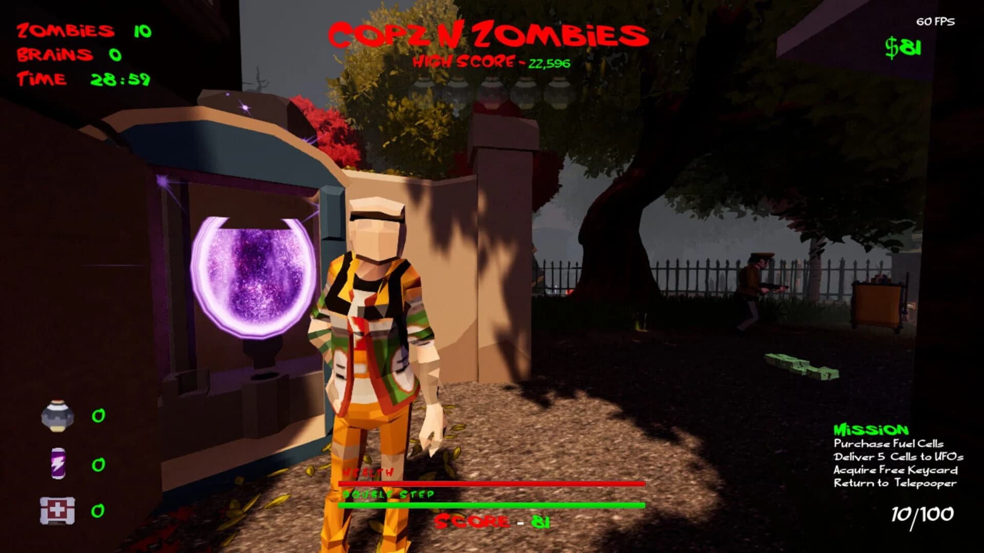 Copz N Zombies screenshot 2