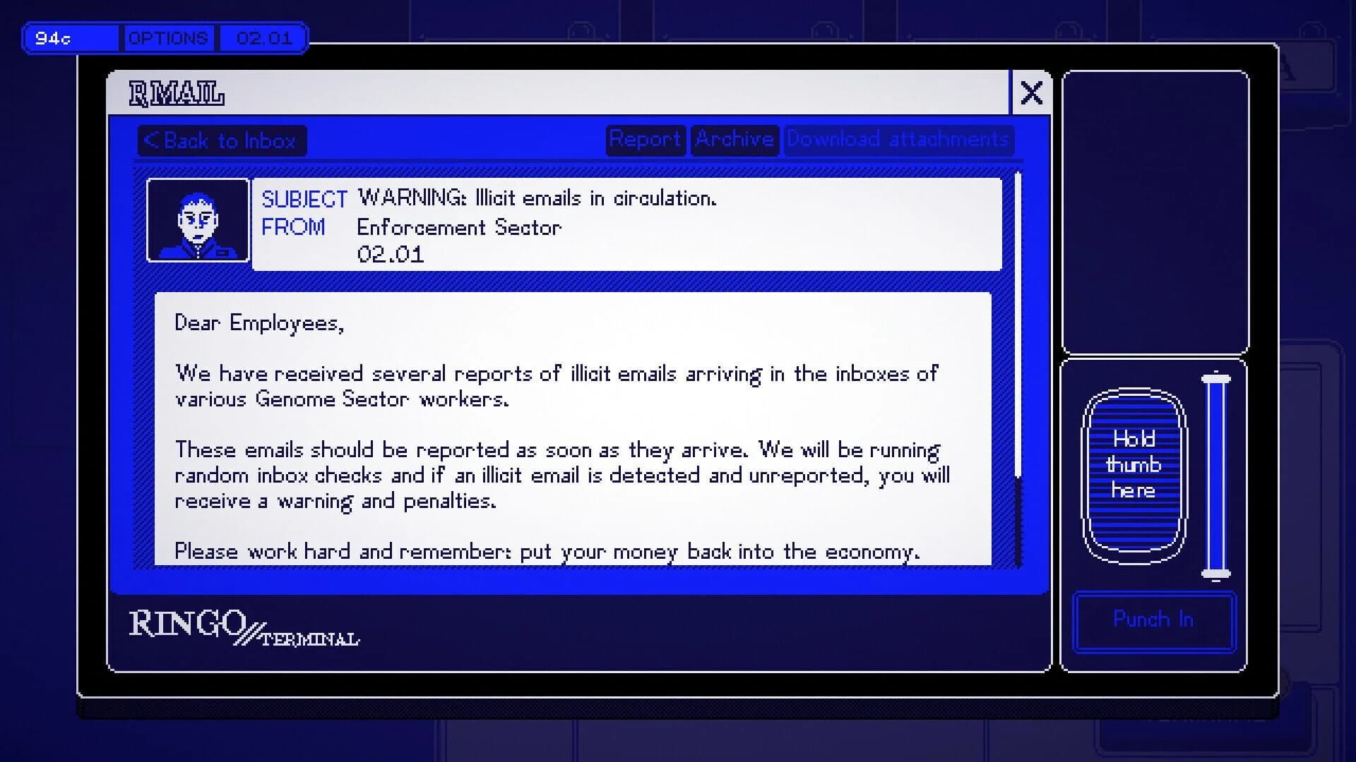 CorpoNation: The Sorting Process screenshot 5
