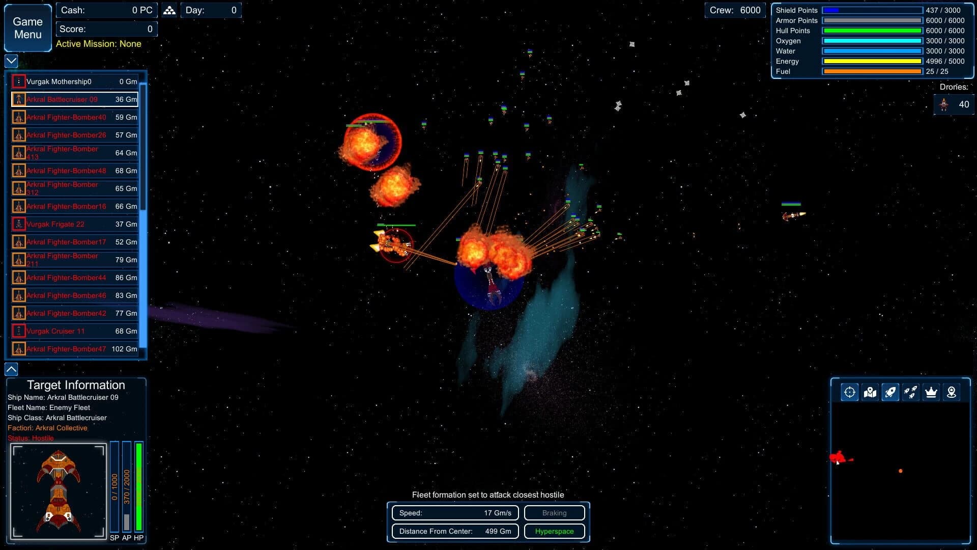 Cosmic Armada screenshot 2
