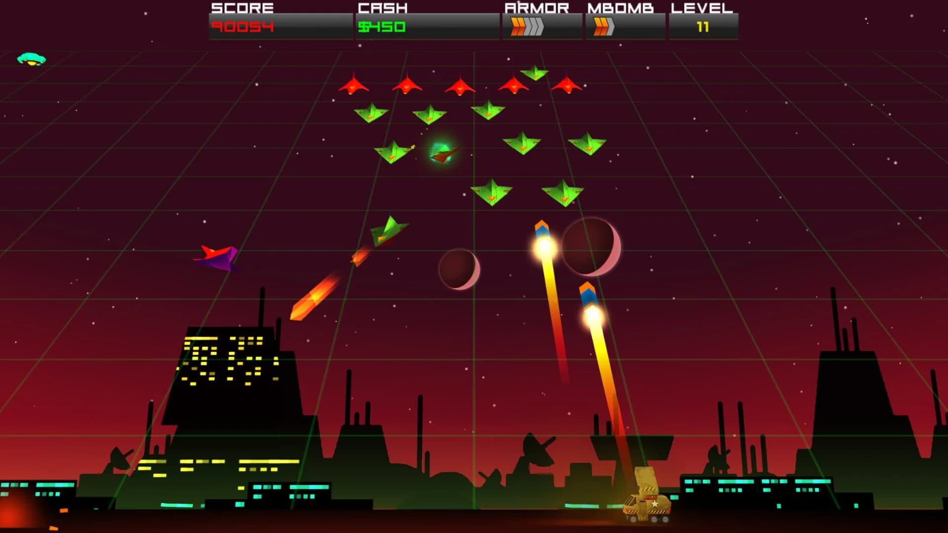 Cosmic Rocket Defender screenshot 3