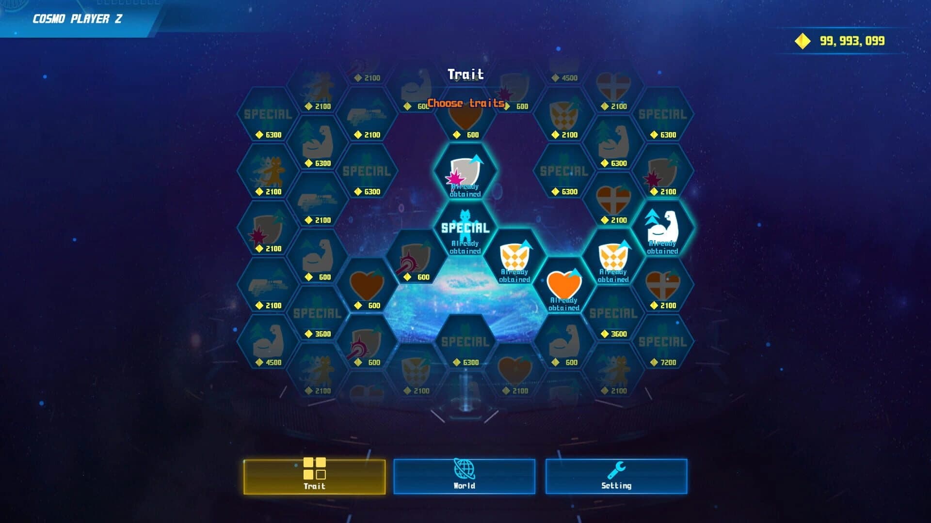 Cosmo Player Z screenshot 2