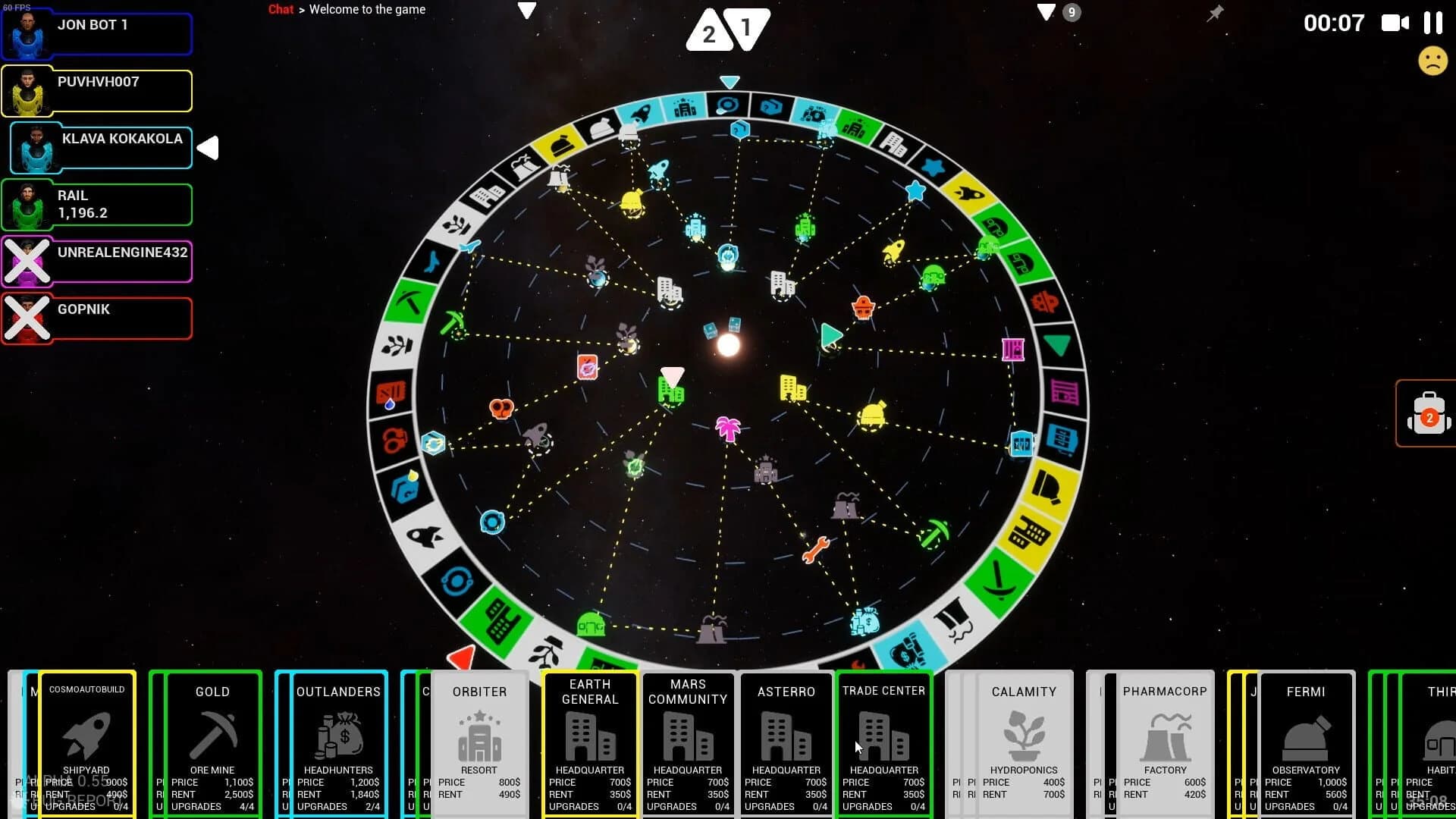 Cosmopoly screenshot 5