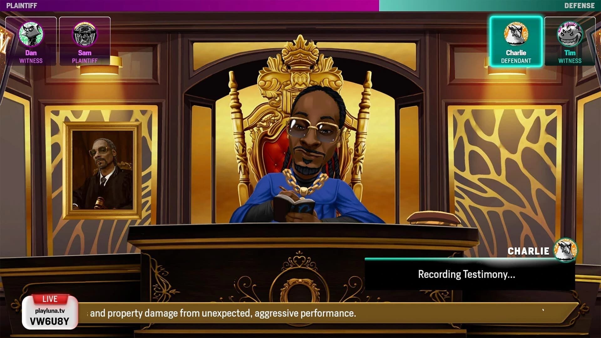 Courtroom Chaos: Starring Snoop Dogg screenshot 2