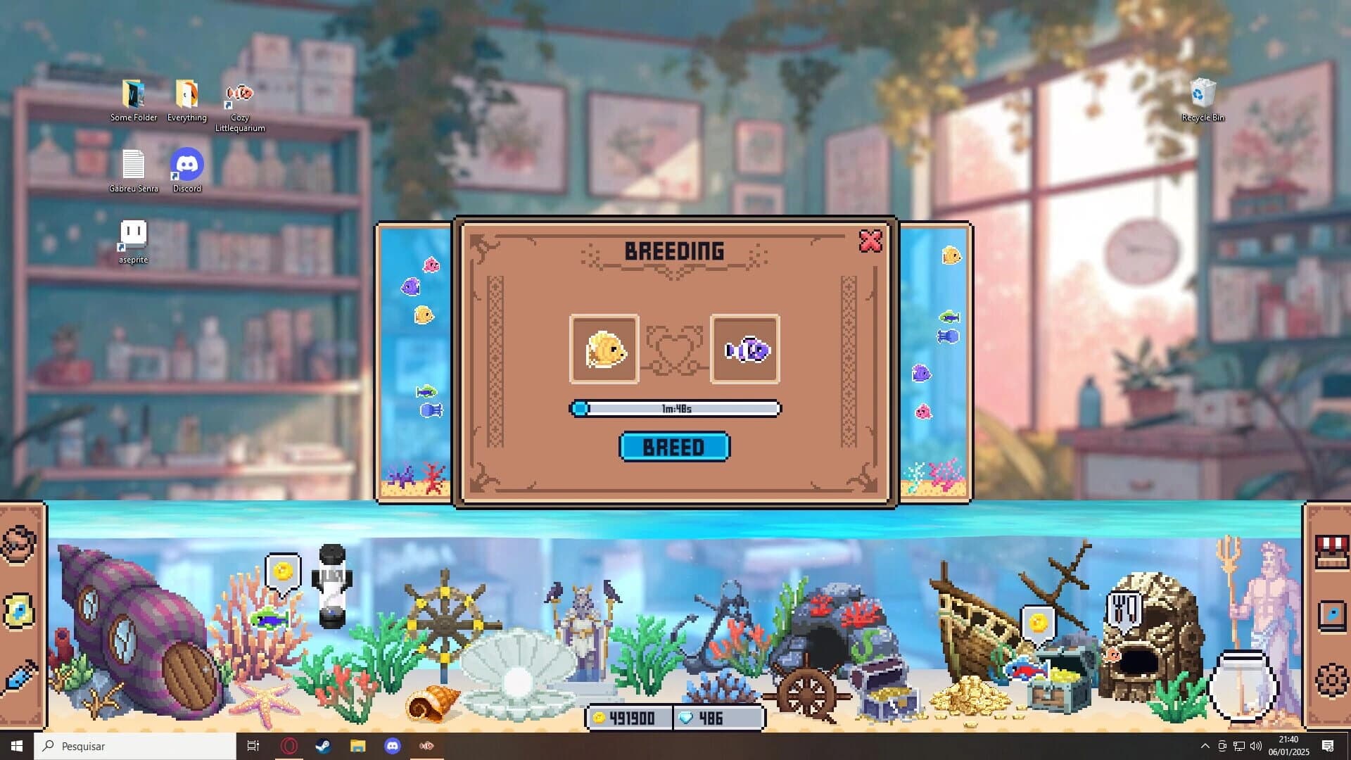 Cozy Littlequarium screenshot 5