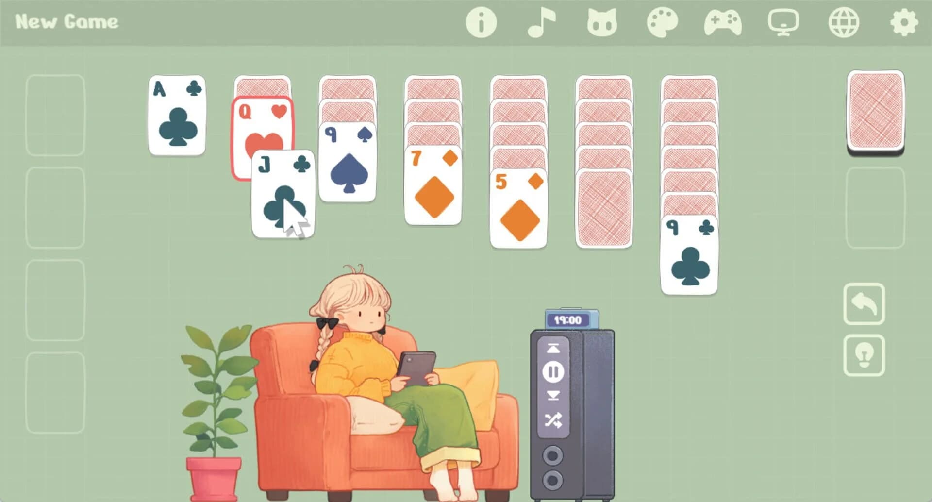 Cozy Solitaire screenshot 1