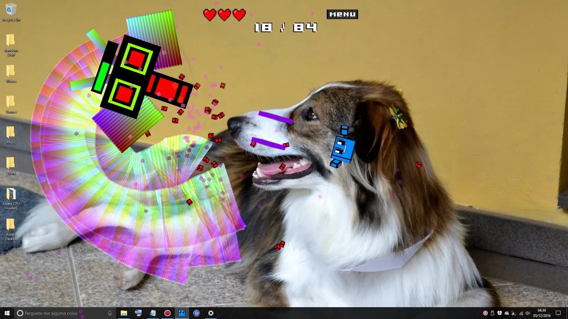 CPU Invaders screenshot 2