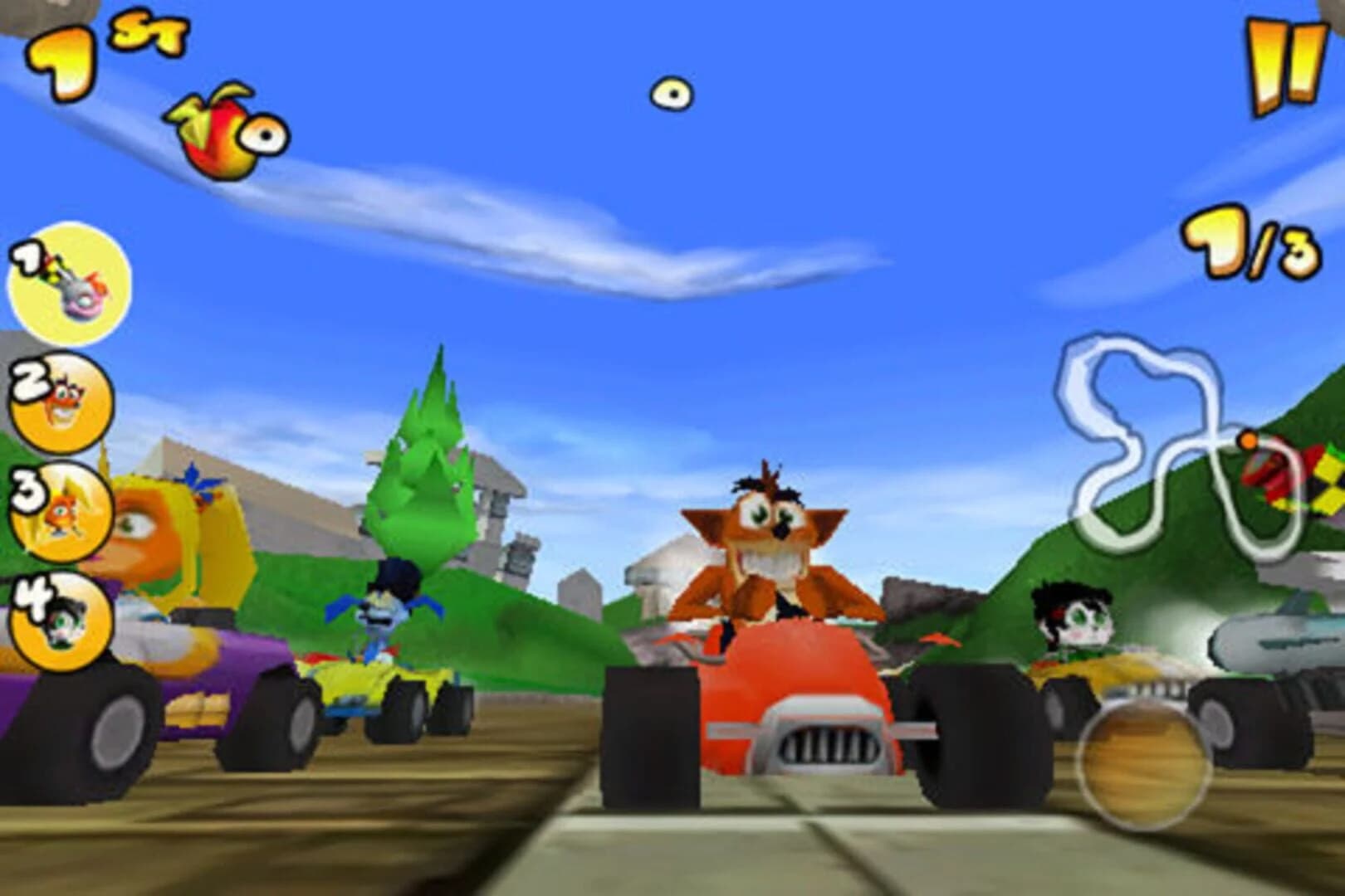 Crash Bandicoot Nitro Kart 2 screenshot 1