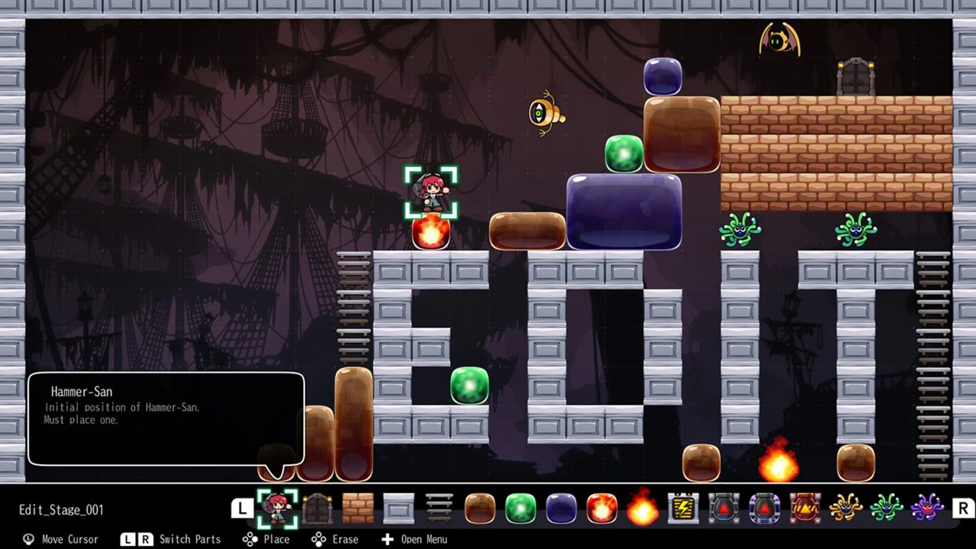 Crash Puzzle Hammer-San screenshot 3