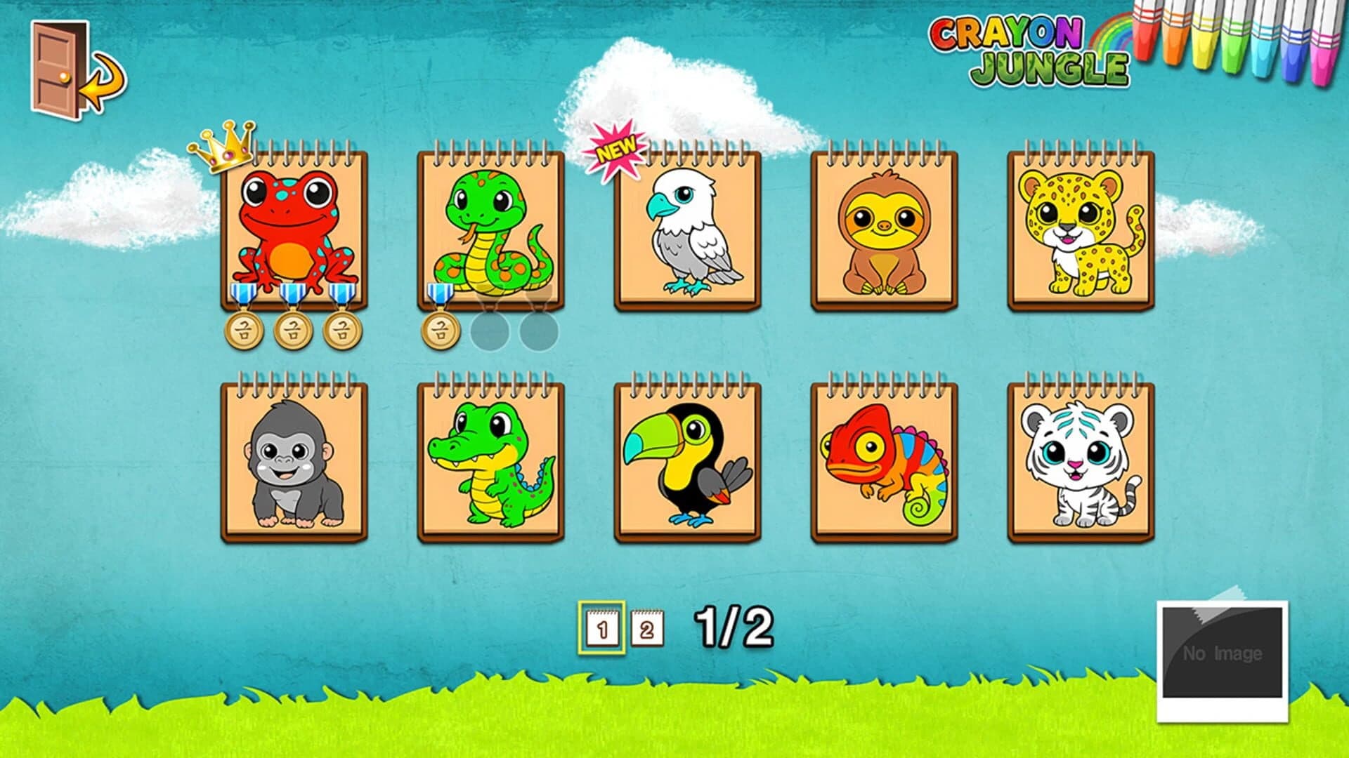 Crayon Jungle screenshot 1