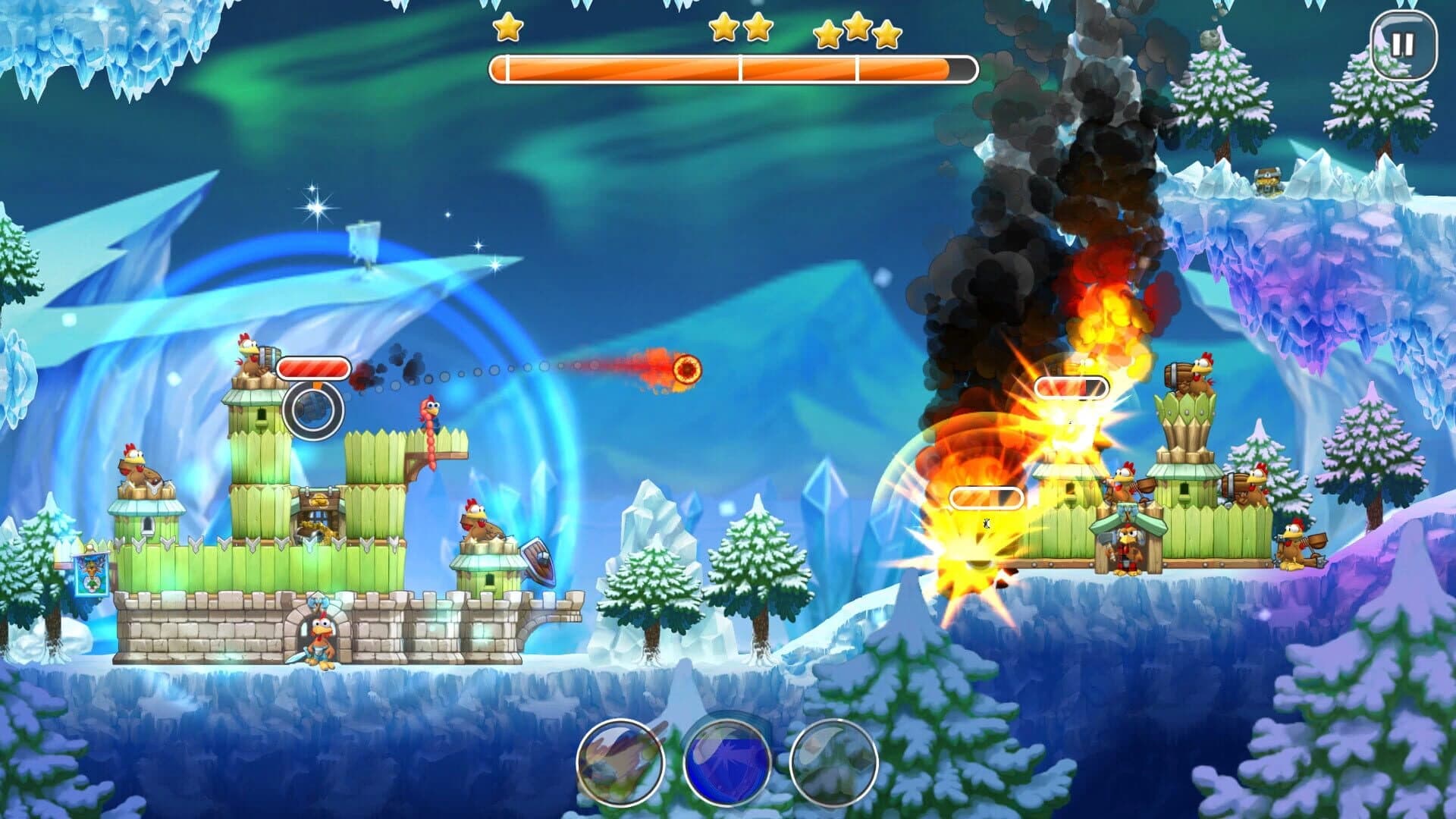 Crazy Chicken Strikes Back screenshot 1