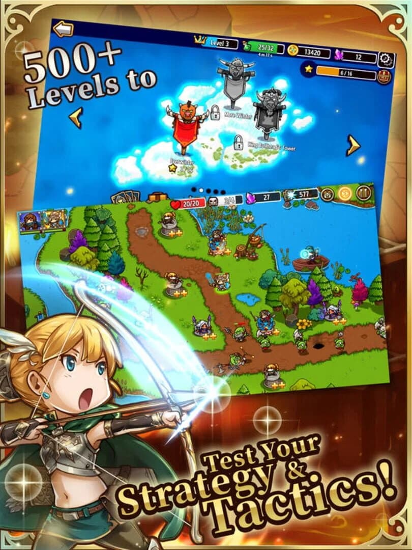 Crazy Defense Heroes screenshot 5