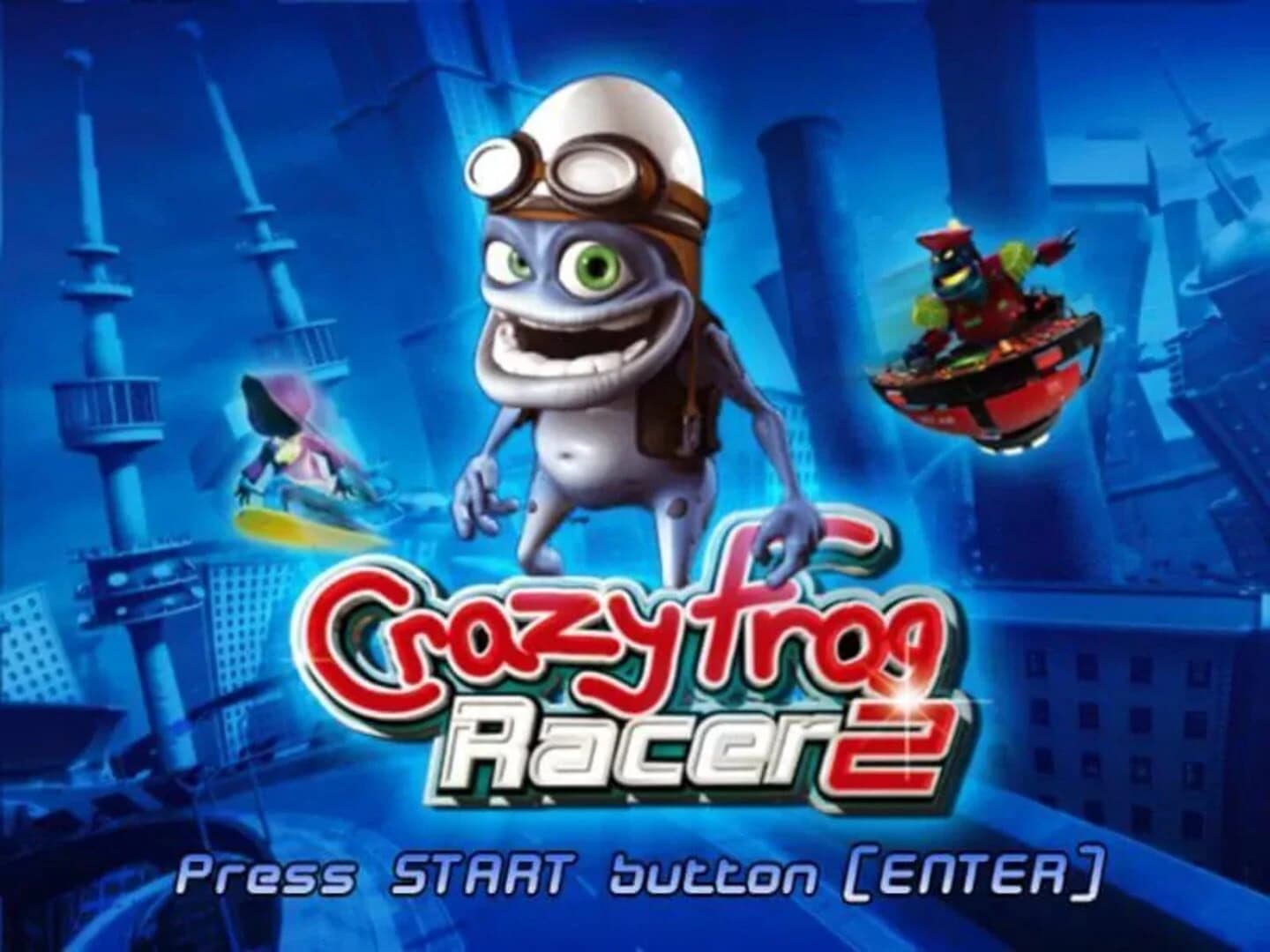 Crazy Frog Arcade Racer screenshot 1