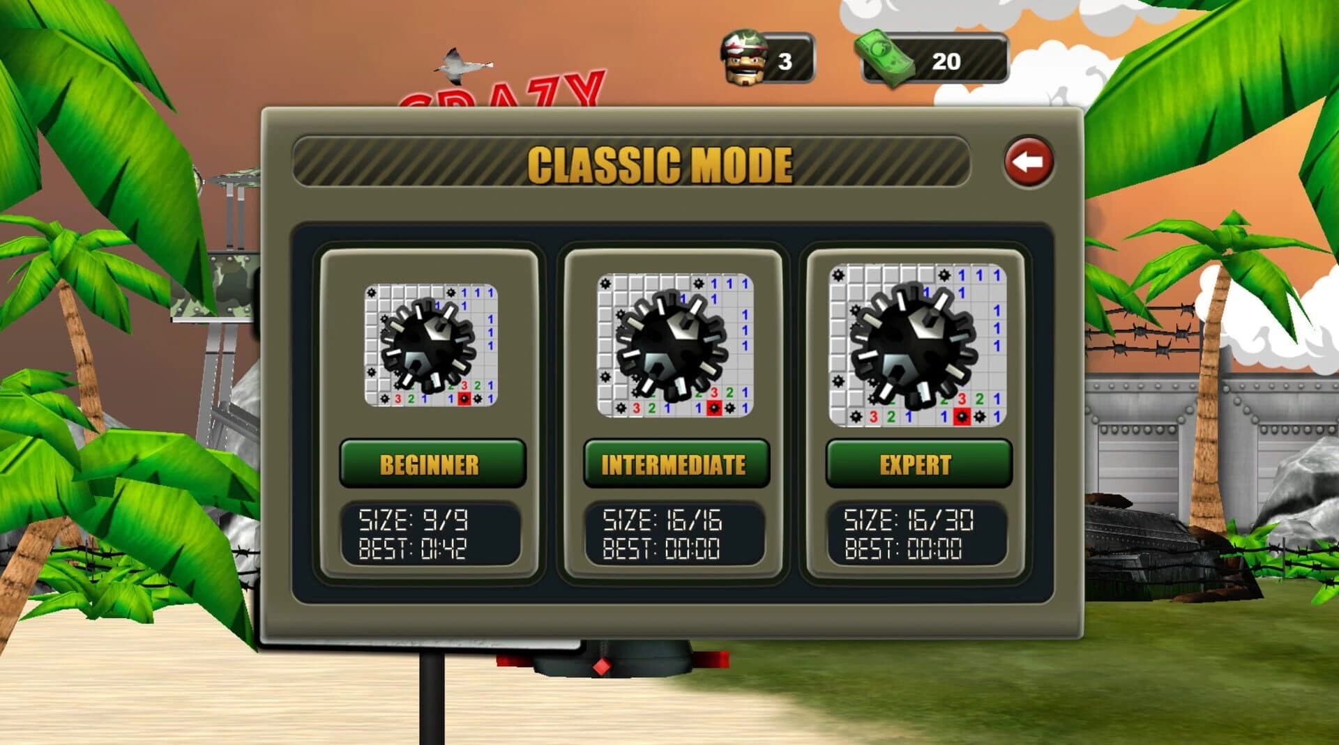Crazy Sapper 3D: Classic Mode screenshot 4
