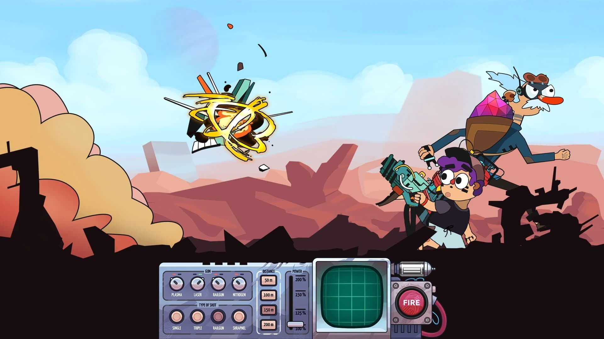 Crazy Science: Long Run screenshot 1