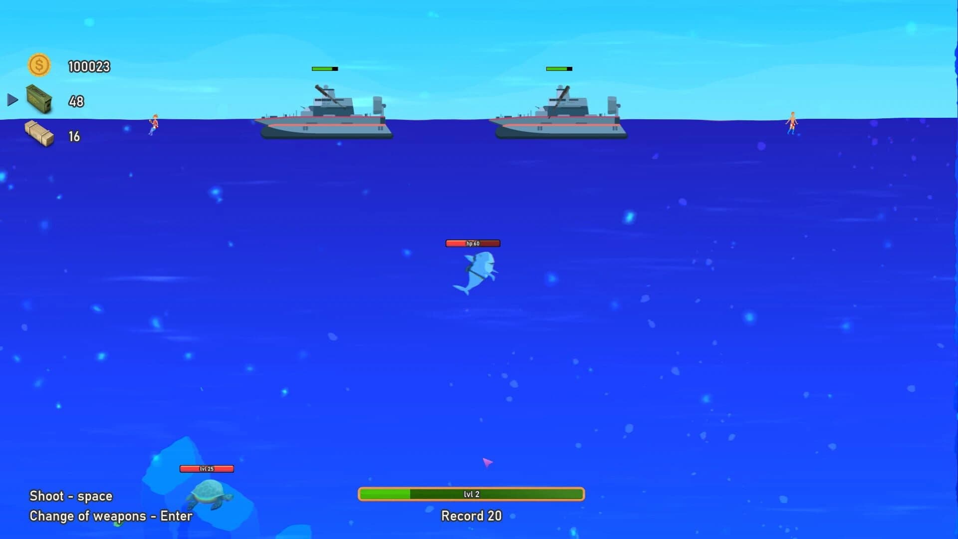 Crazy Shark screenshot 3