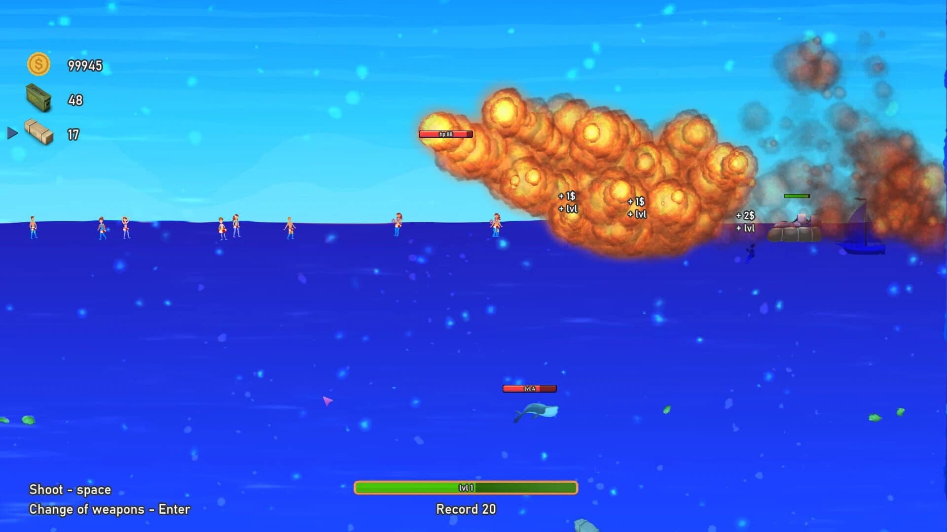 Crazy Shark screenshot 2