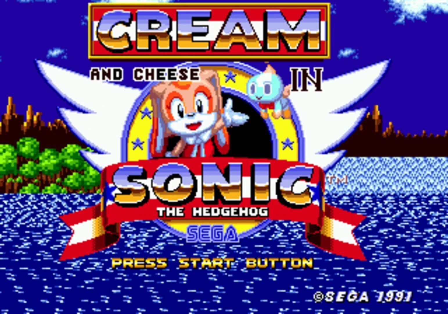 Cream and Cheese in Sonic the Hedgehog screenshot 2