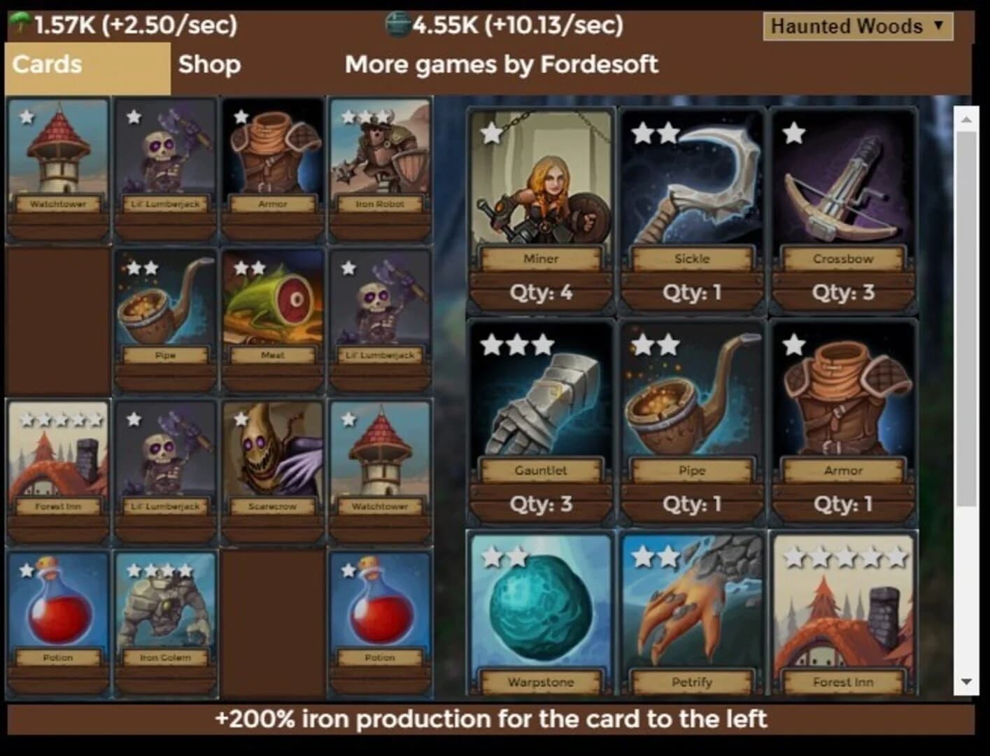 Creature Card Idle screenshot 2