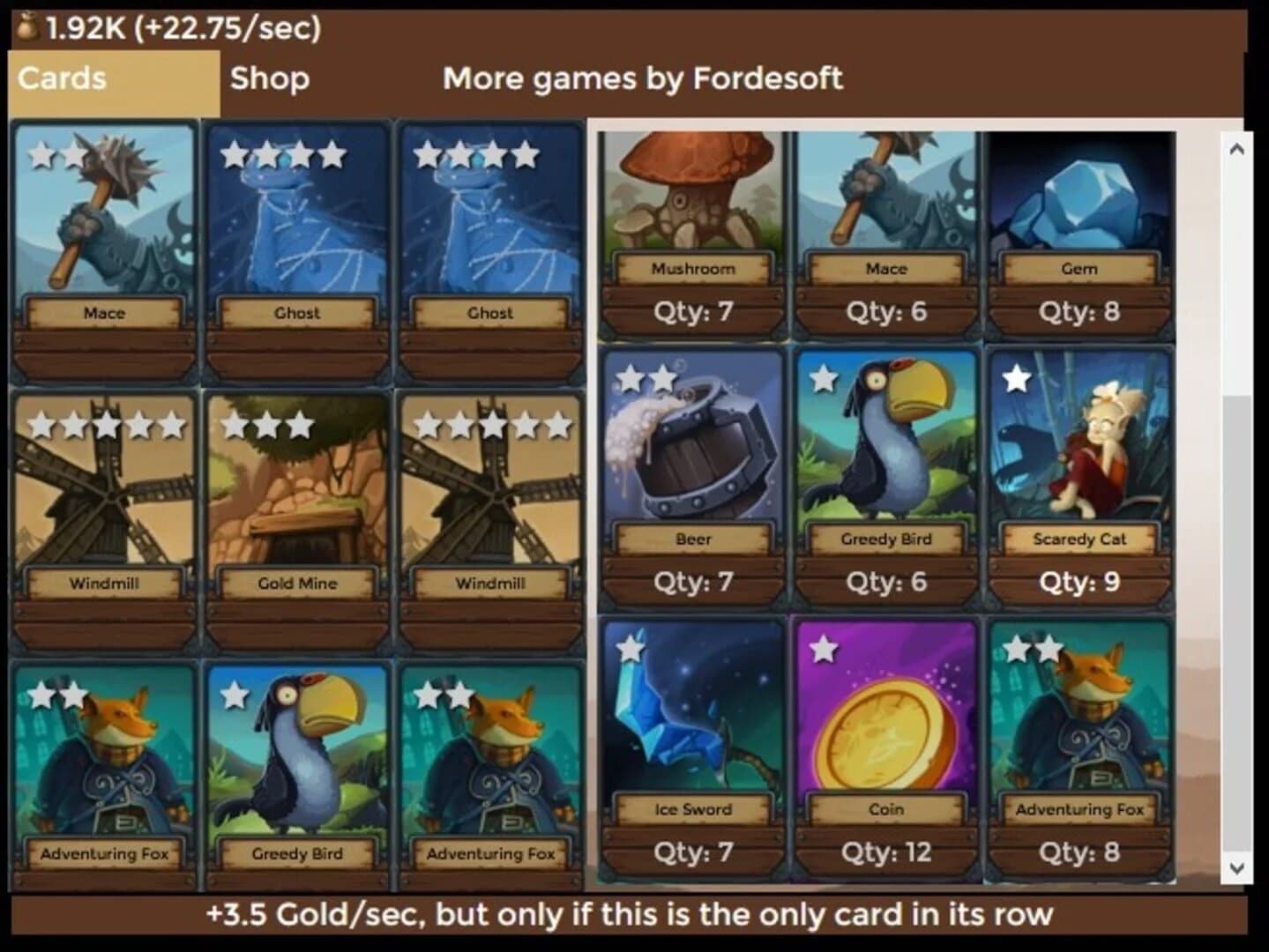 Creature Card Idle screenshot 3