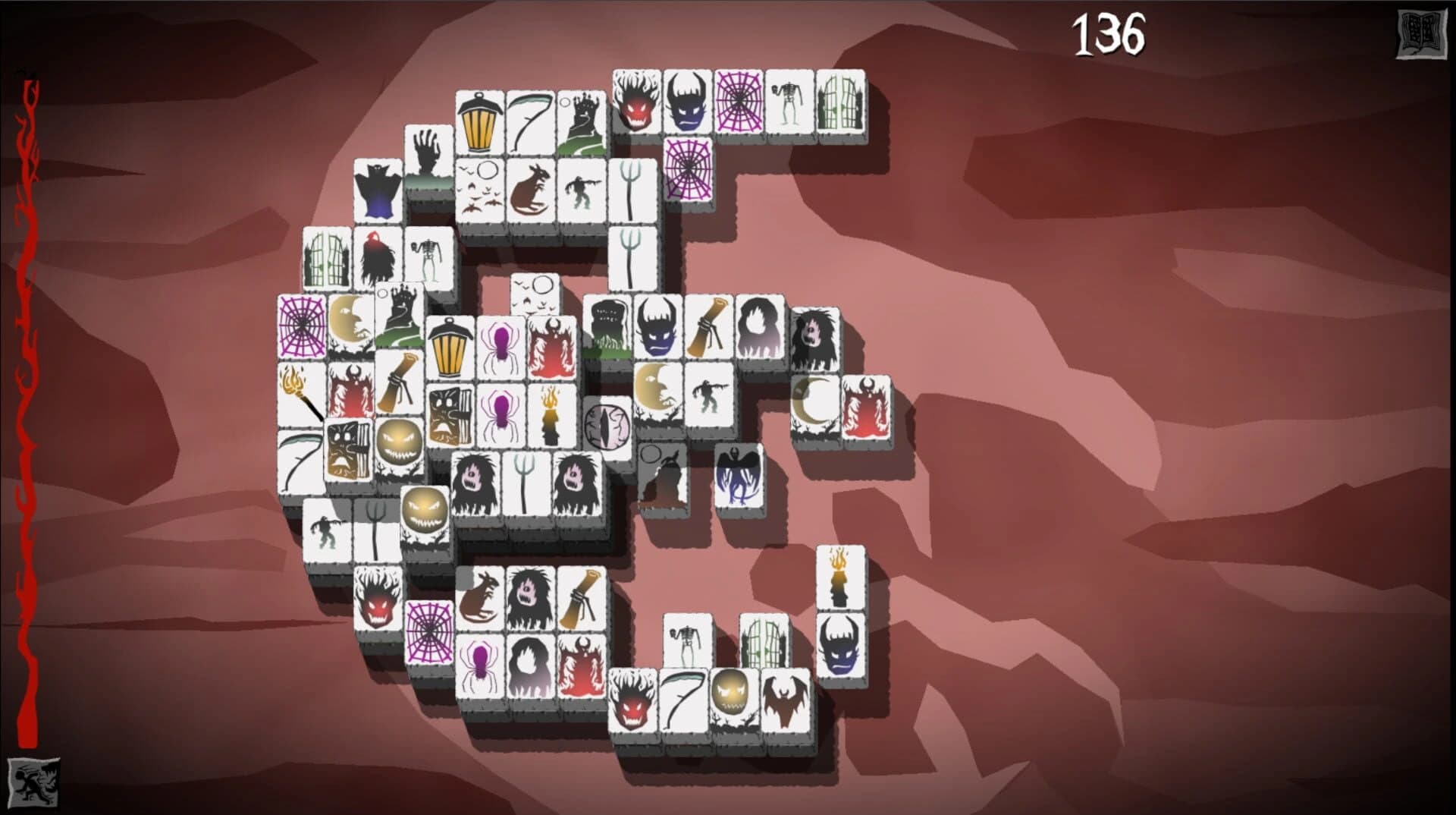 Creepy Mahjong screenshot 4