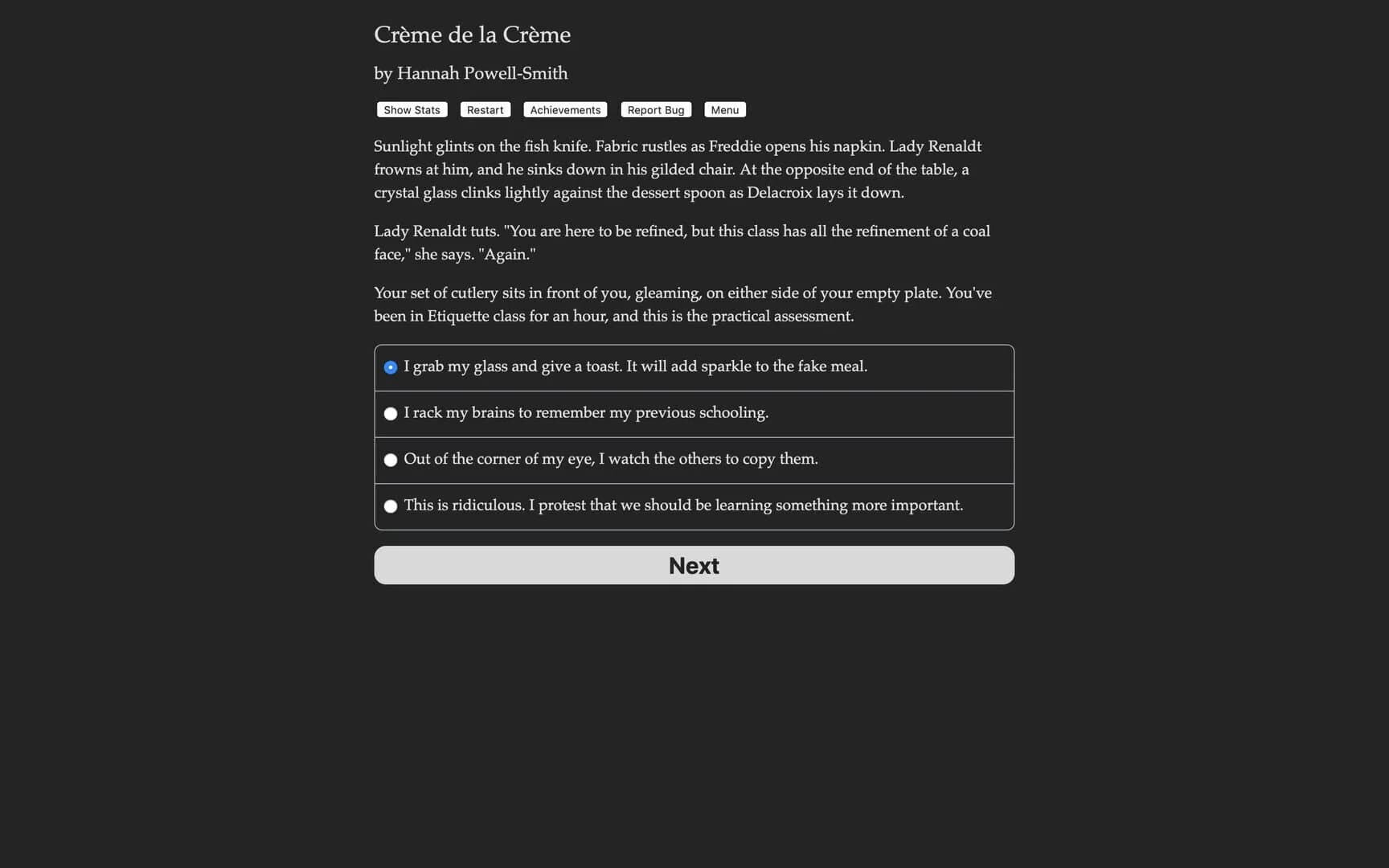 Creme de la Creme screenshot 3