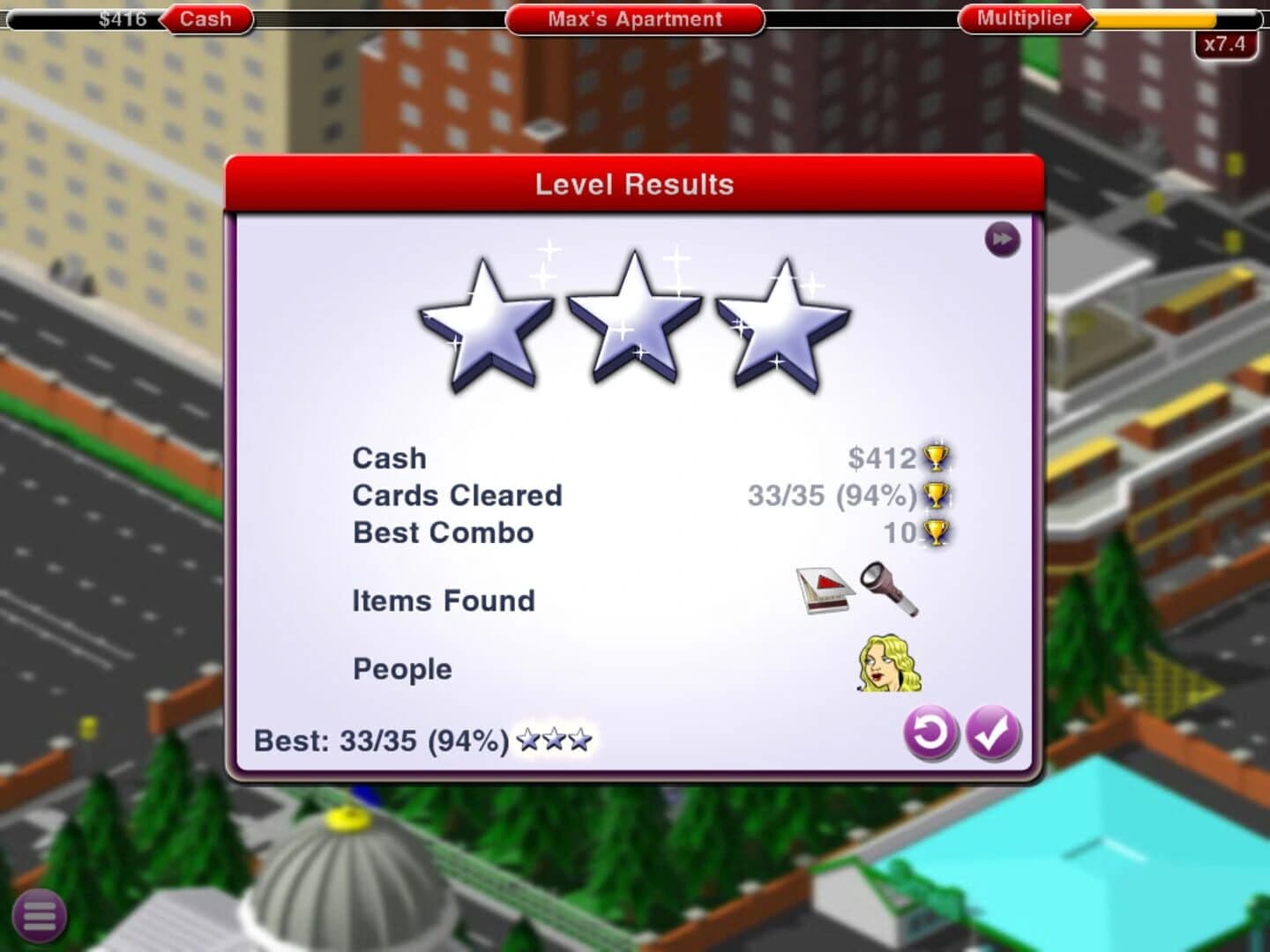 Crime Solitaire 2: The Smoking Gun screenshot 3