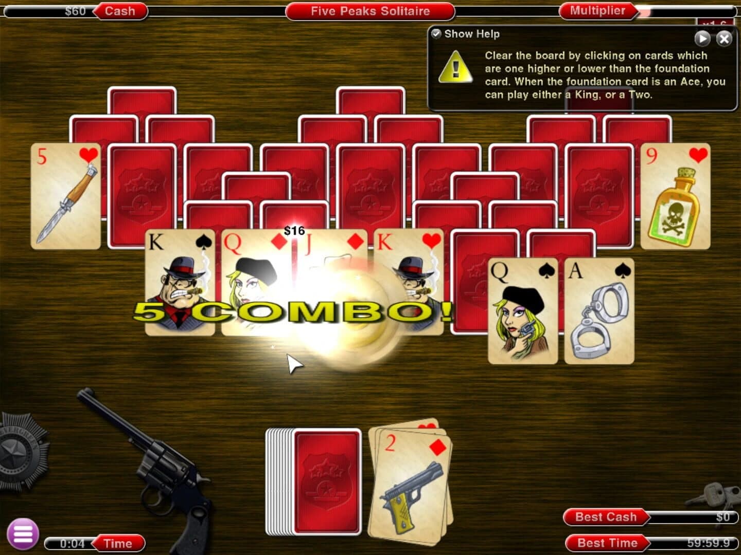Crime Solitaire 2: The Smoking Gun screenshot 4