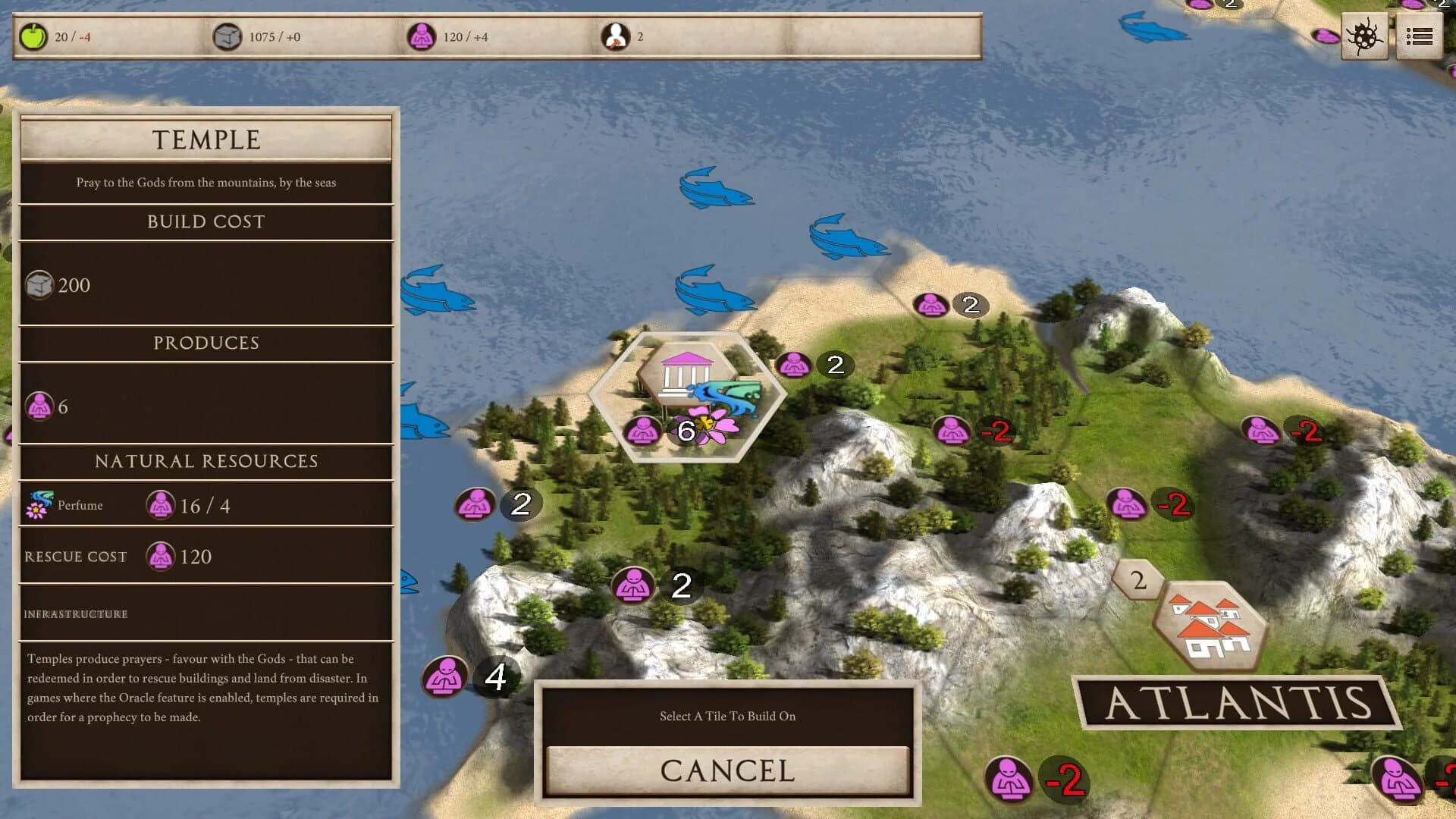 Critias Empire screenshot 1