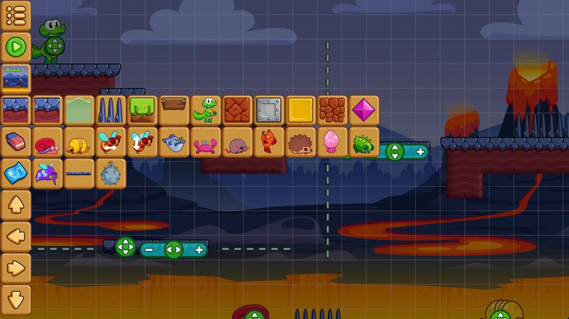 Croc's World Construction Kit (Level Maker) screenshot 2