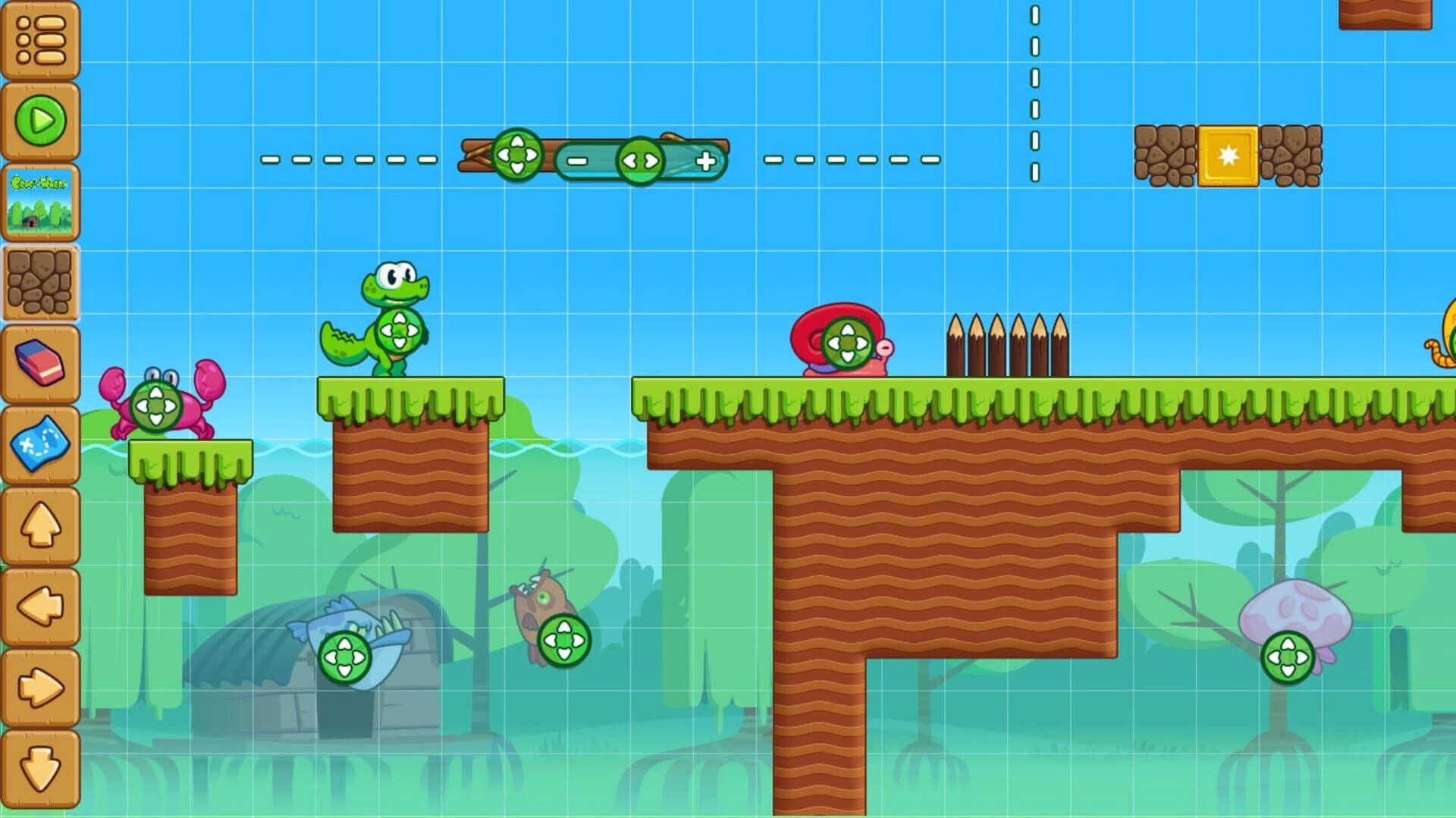 Croc's World Construction Kit (Level Maker) screenshot 1