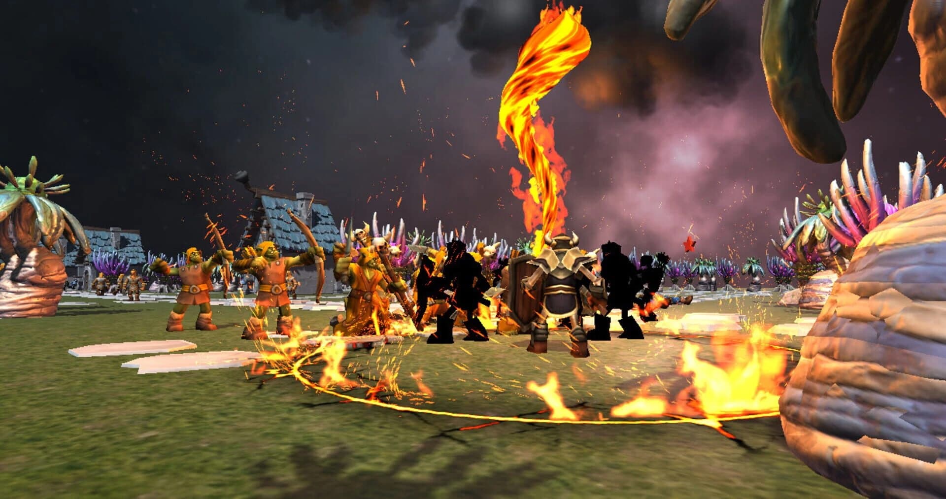 Crowd Medieval City War screenshot 1