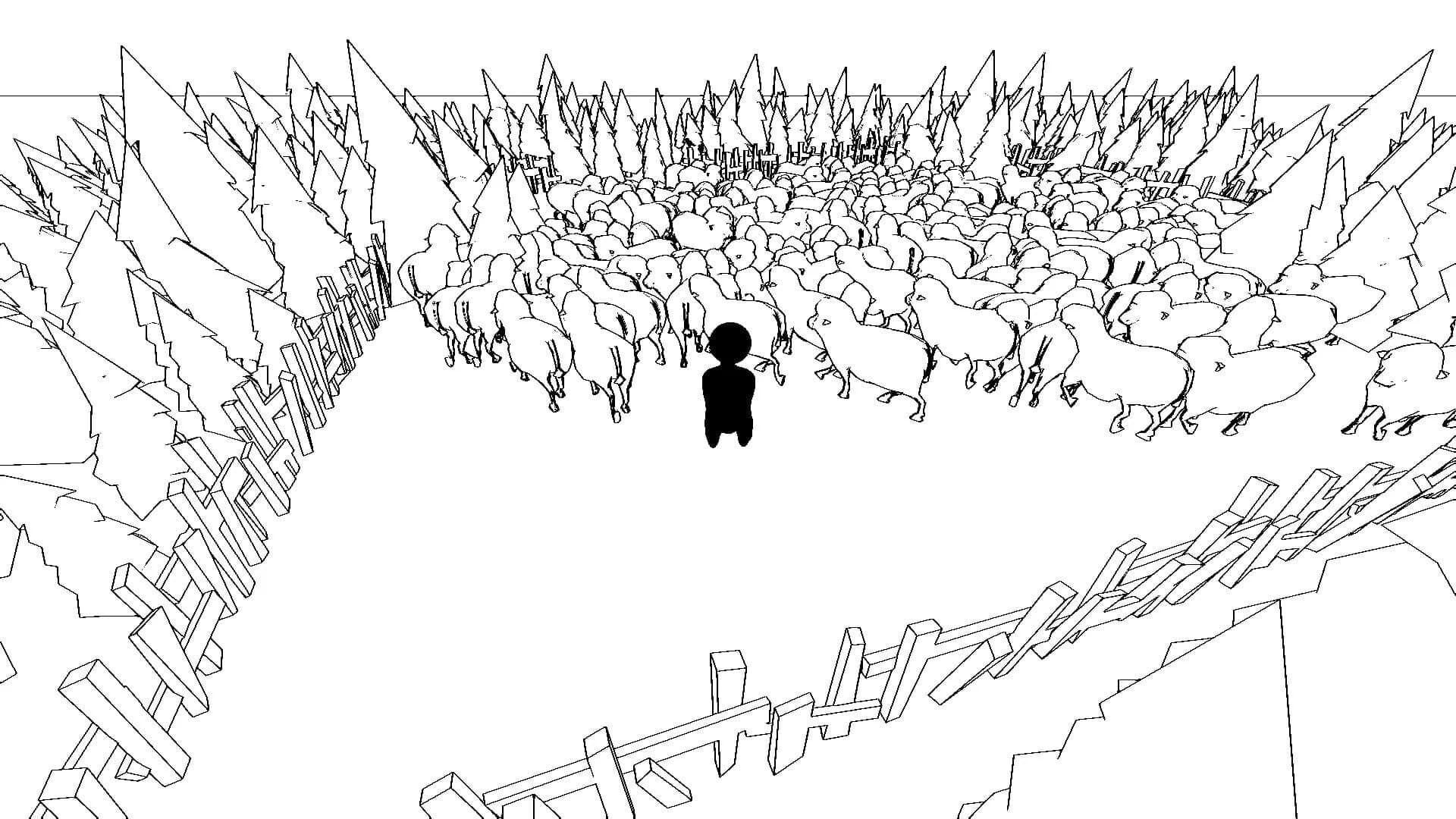 Crowd Simulator screenshot 1