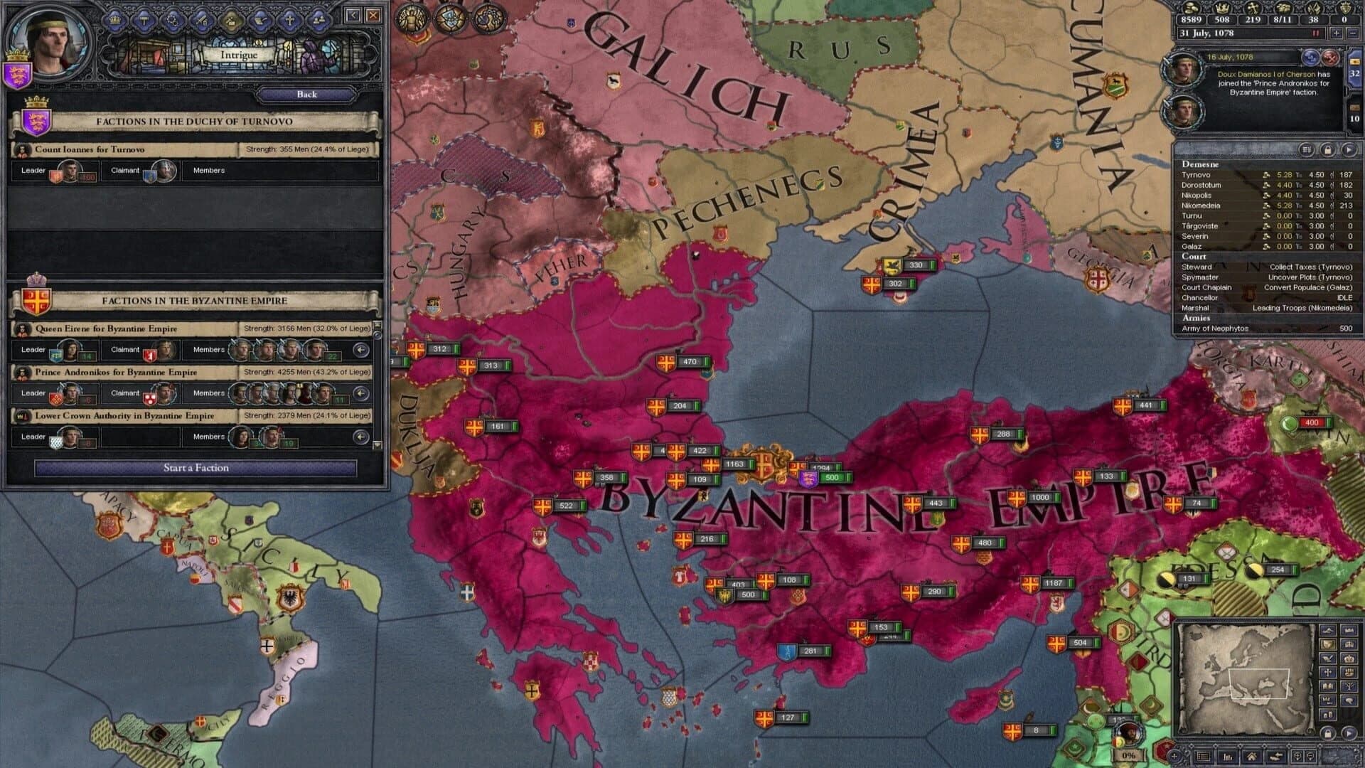 Crusader Kings II: Legacy of Rome screenshot 2
