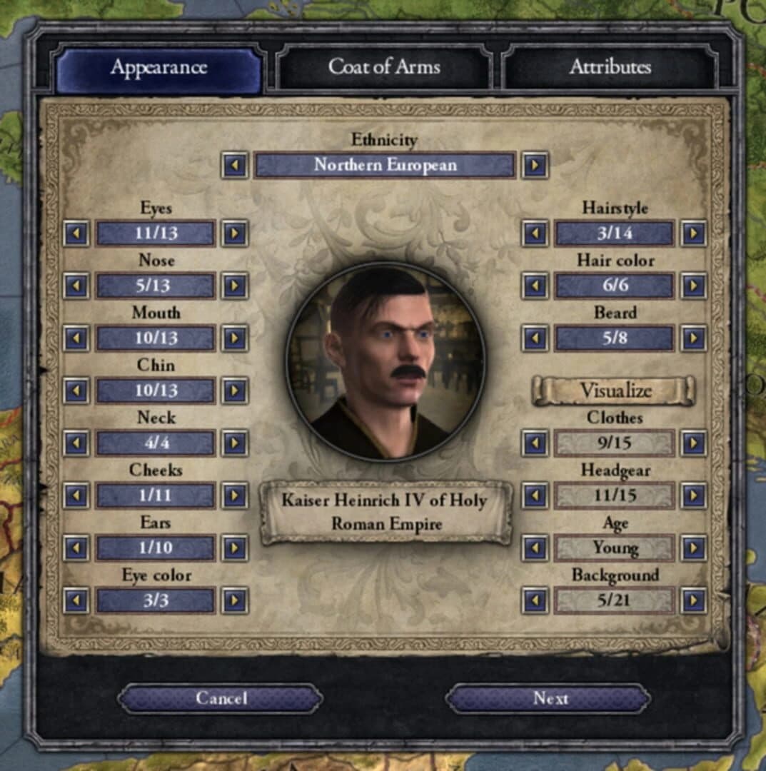 Crusader Kings II: Ruler Designer screenshot 3