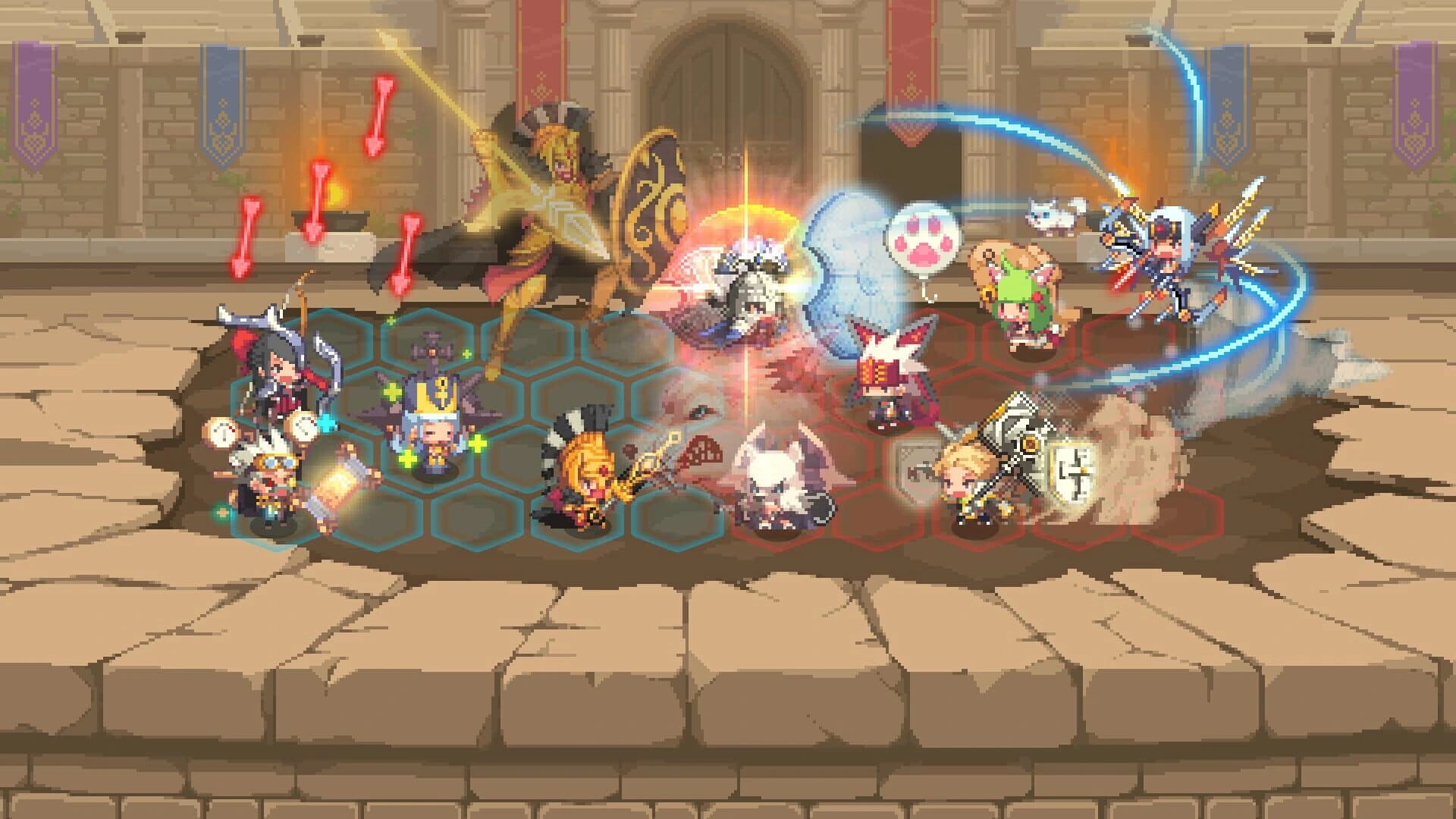 Crusaders Quest: Merge Chess screenshot 1