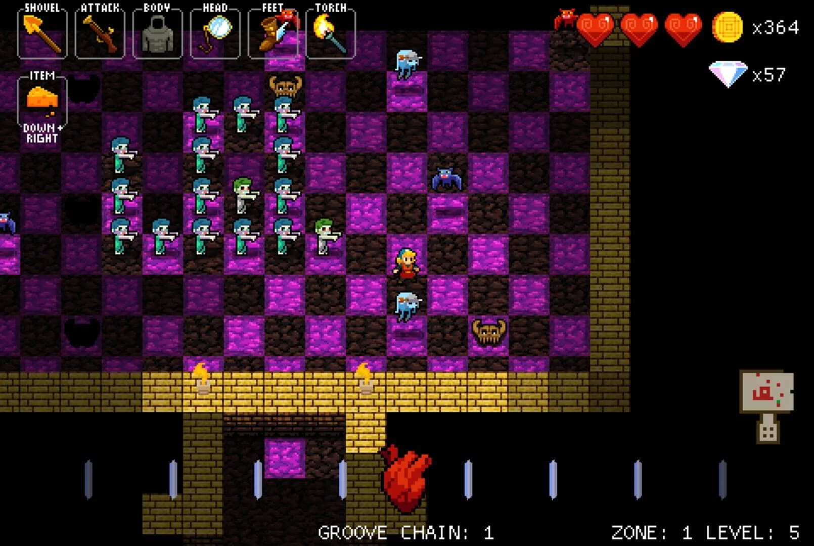 Crypt of the NecroDancer screenshot 2