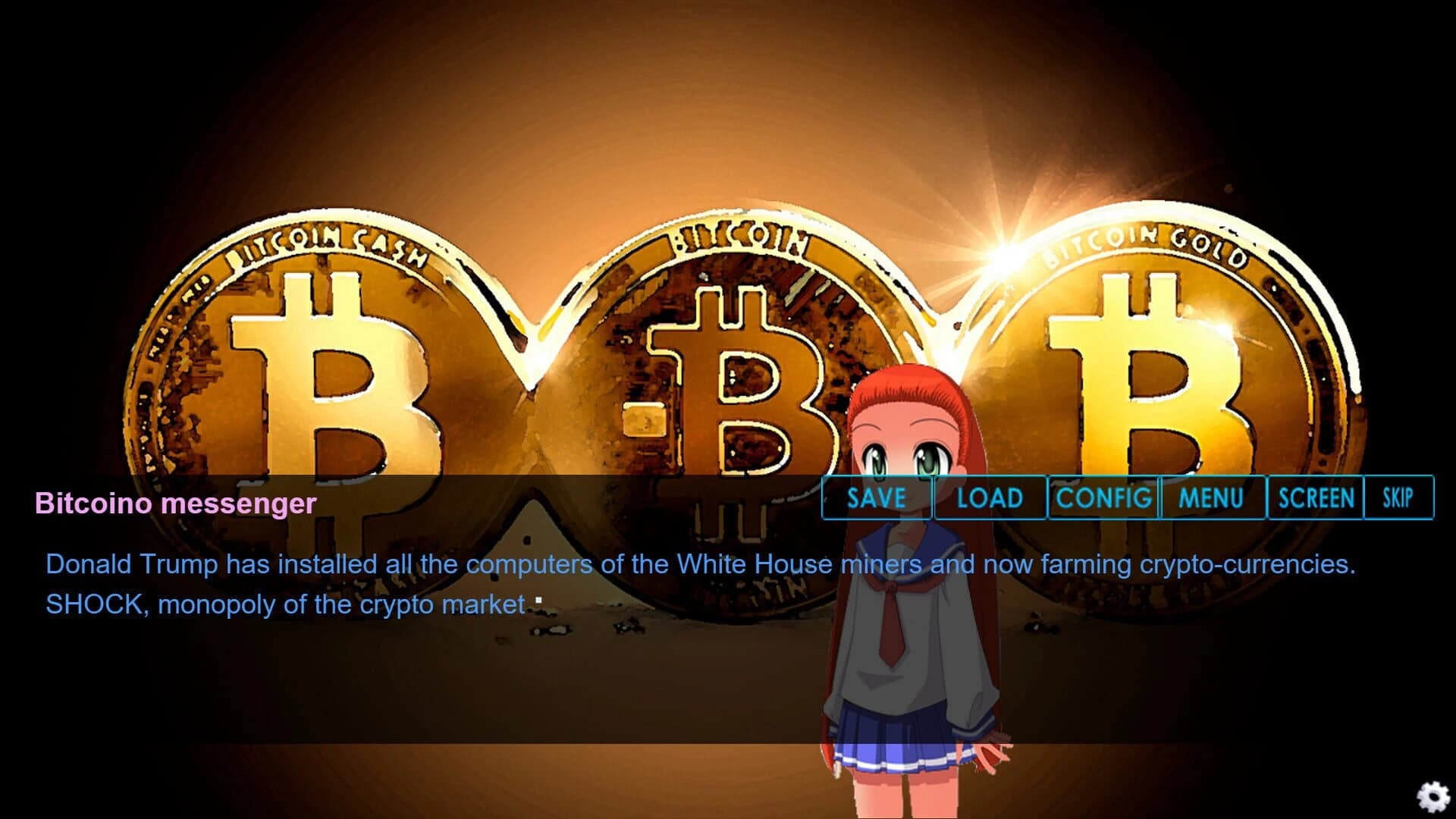 Crypto Girl: The Visual Novel screenshot 3