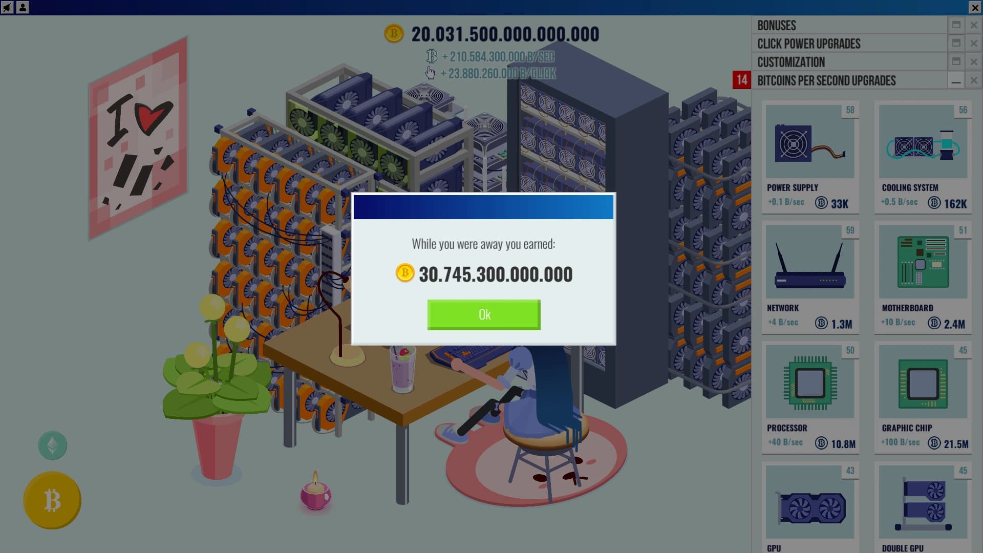 Cryptocurrency Clicker screenshot 4