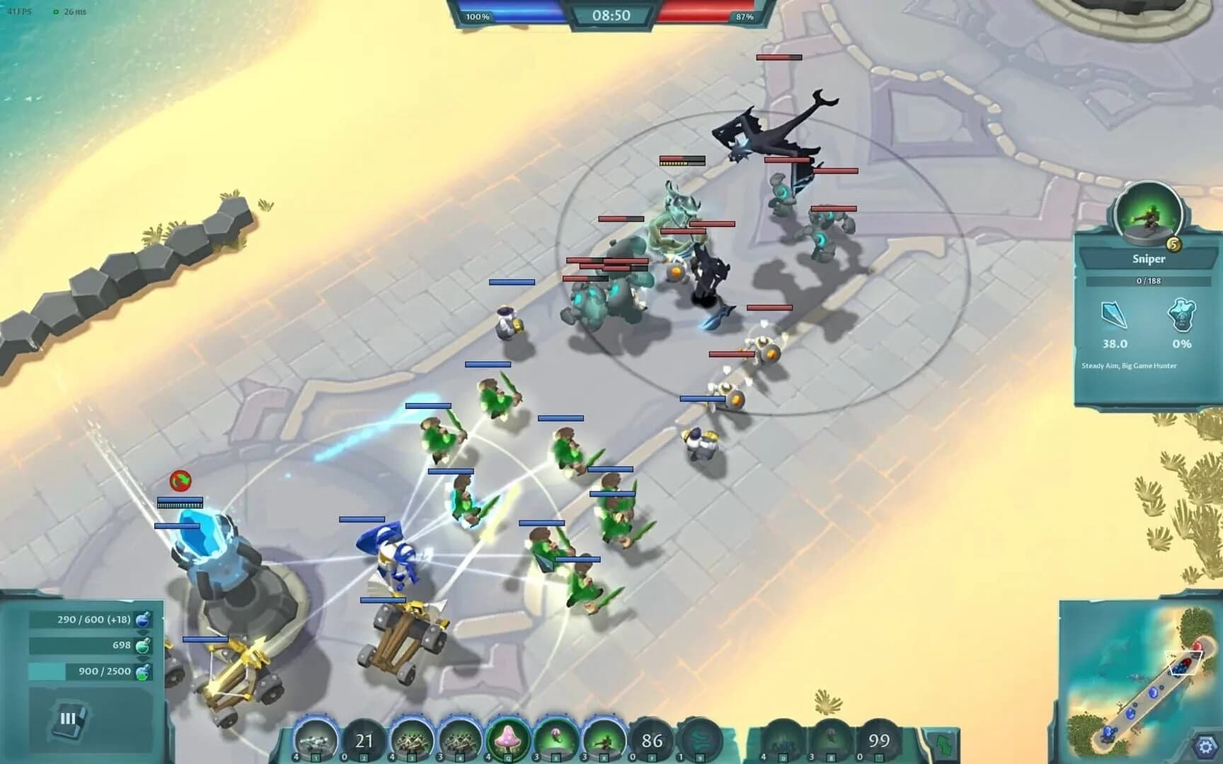 Crystal Clash screenshot 3
