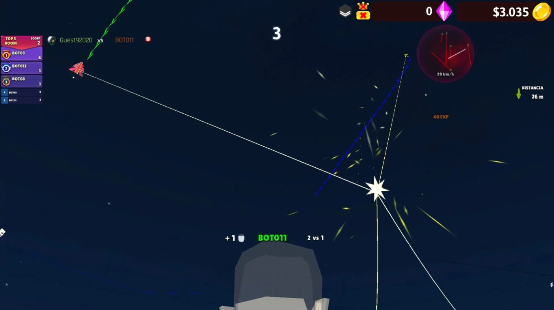 CS Diamantes Pipas: Kite Game screenshot 1