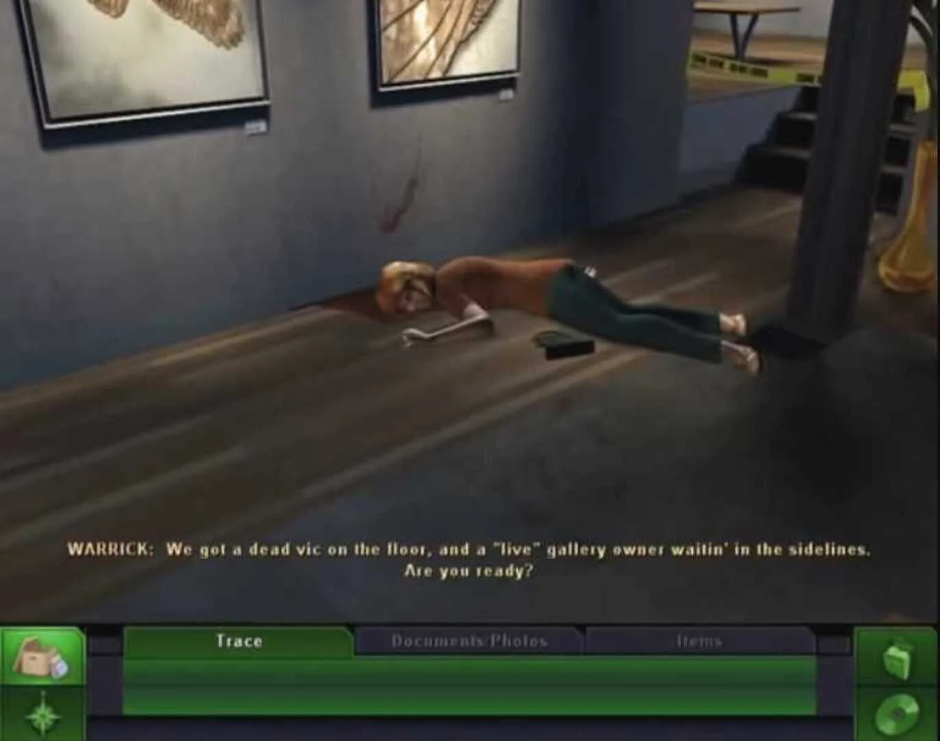 CSI: 3 Dimensions of Murder screenshot 1