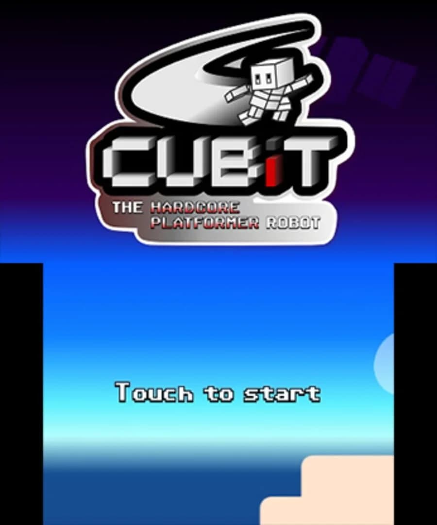Cubit: The Hardcore Platformer Robot screenshot 1