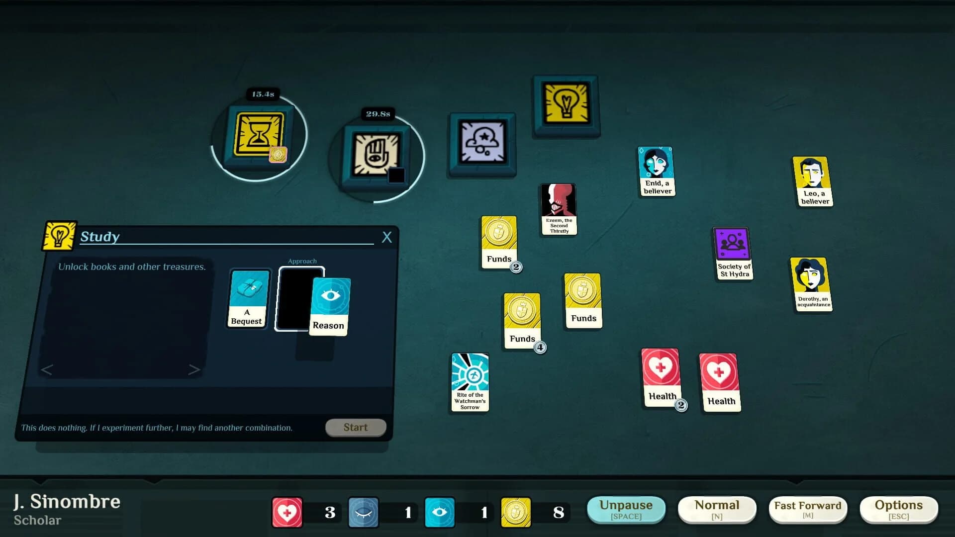 Cultist Simulator screenshot 1
