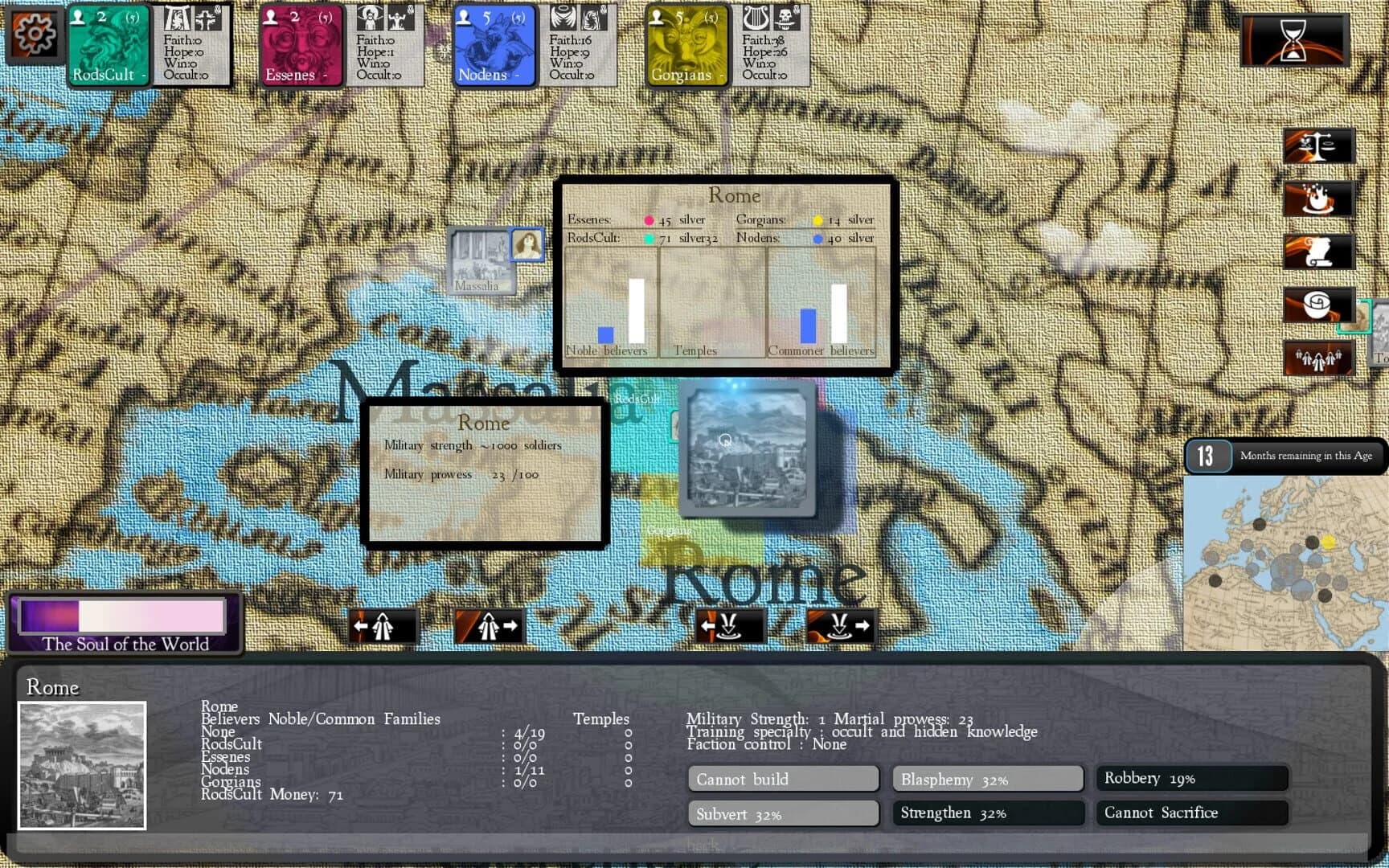 Cults and Daggers screenshot 2