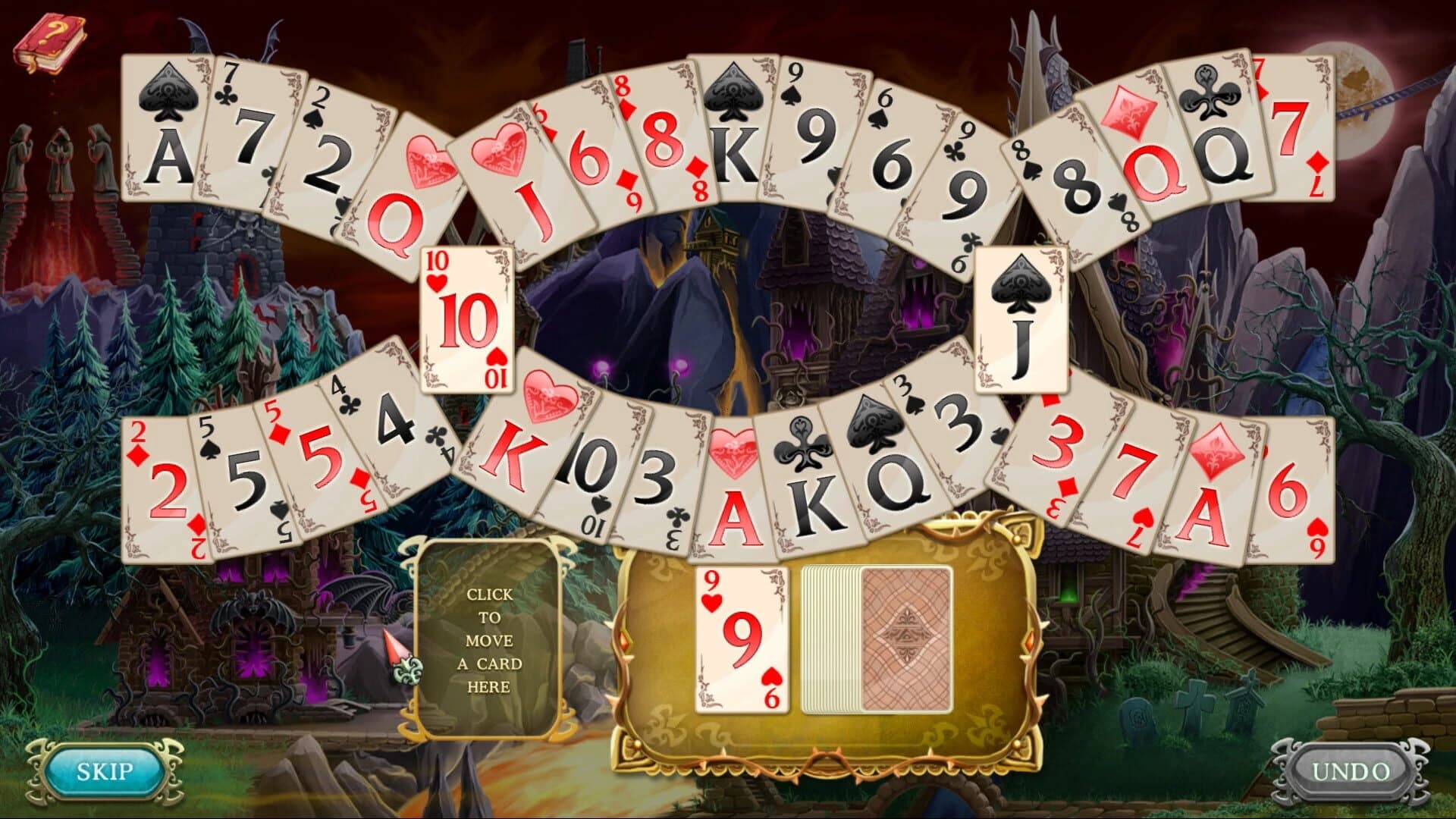 Cursed House 9: Match 3 Puzzle screenshot 2