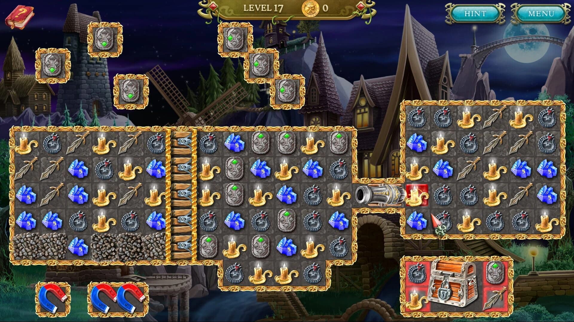 Cursed House 9: Match 3 Puzzle screenshot 3