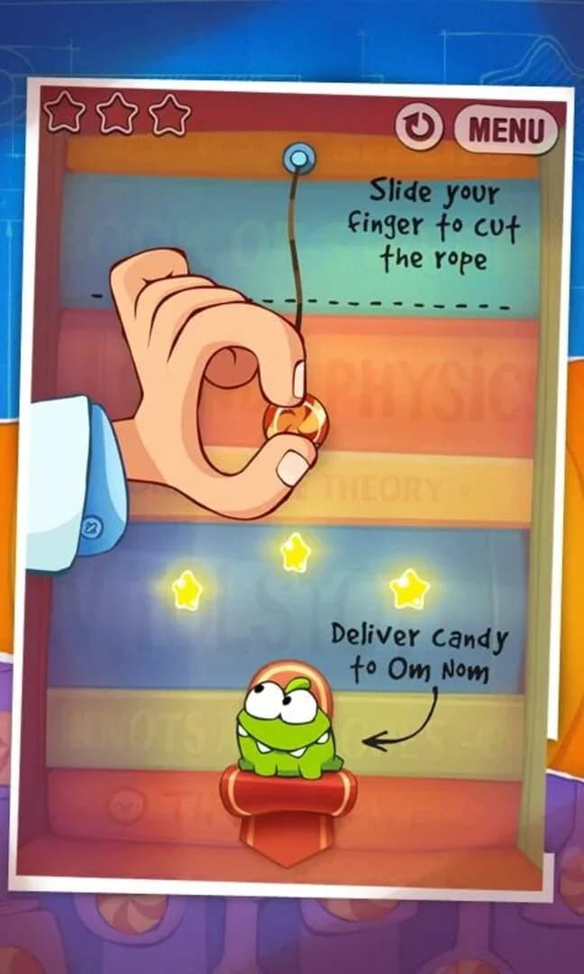 Cut the Rope: Experiments screenshot 1