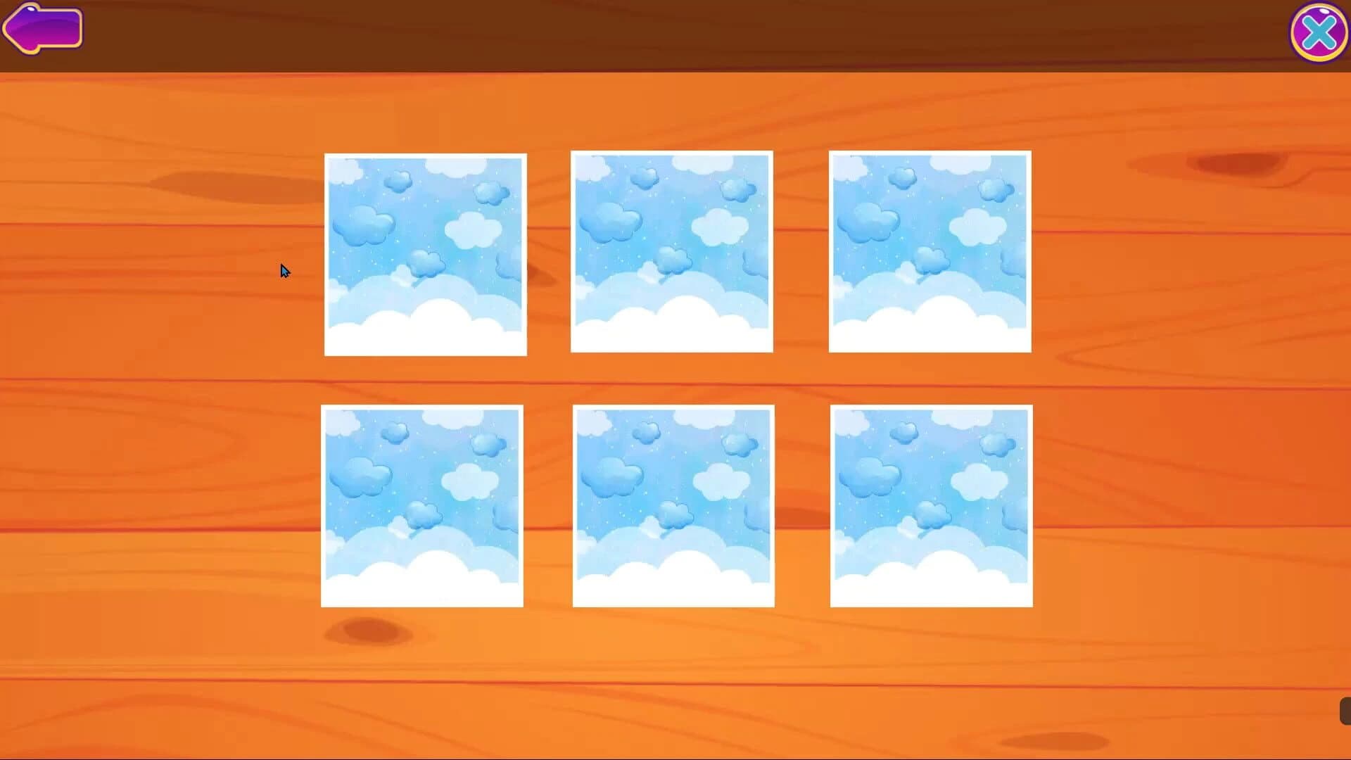 Cute Animals Memory Card Game screenshot 1