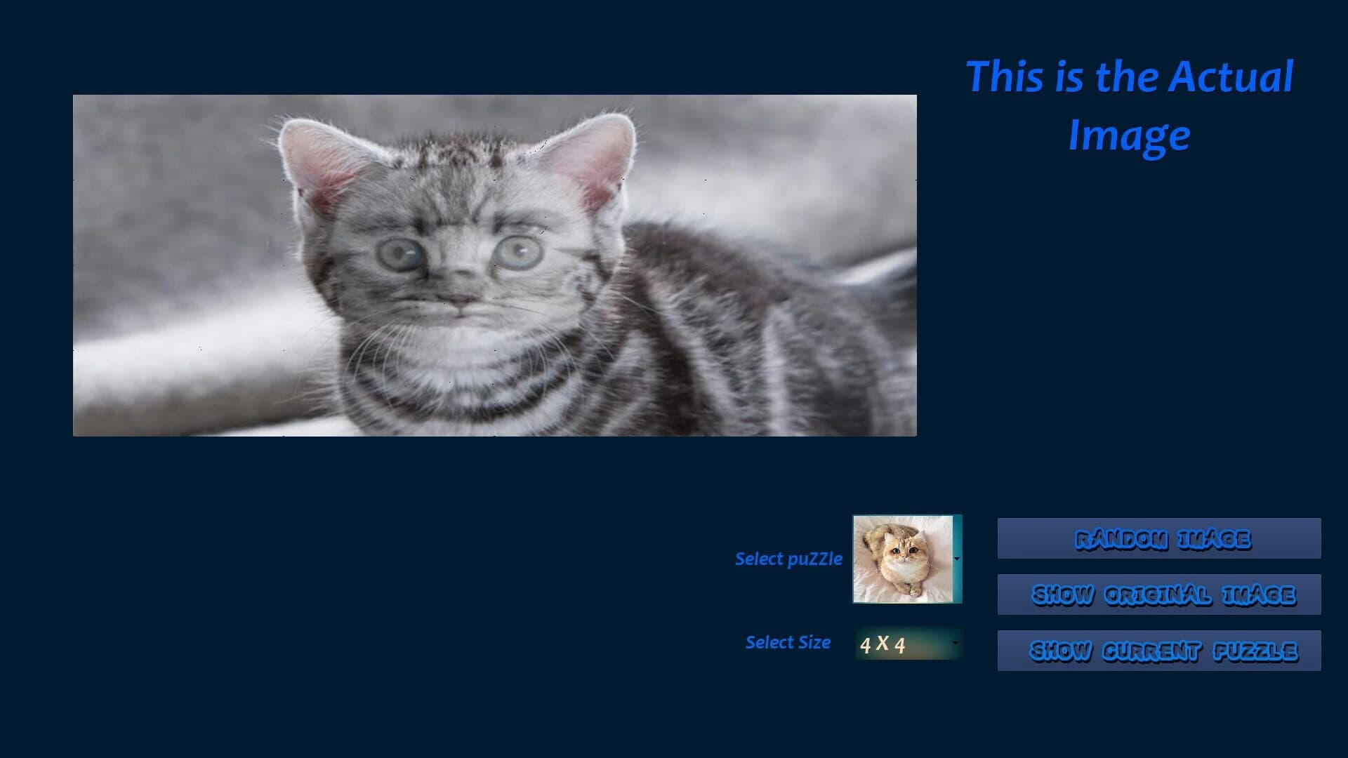 Cute Cats Puzzles screenshot 3